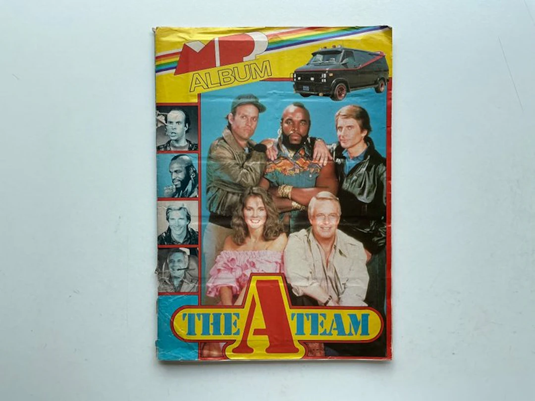 1983 Panini Monty — The A-Team — complete album - 1...