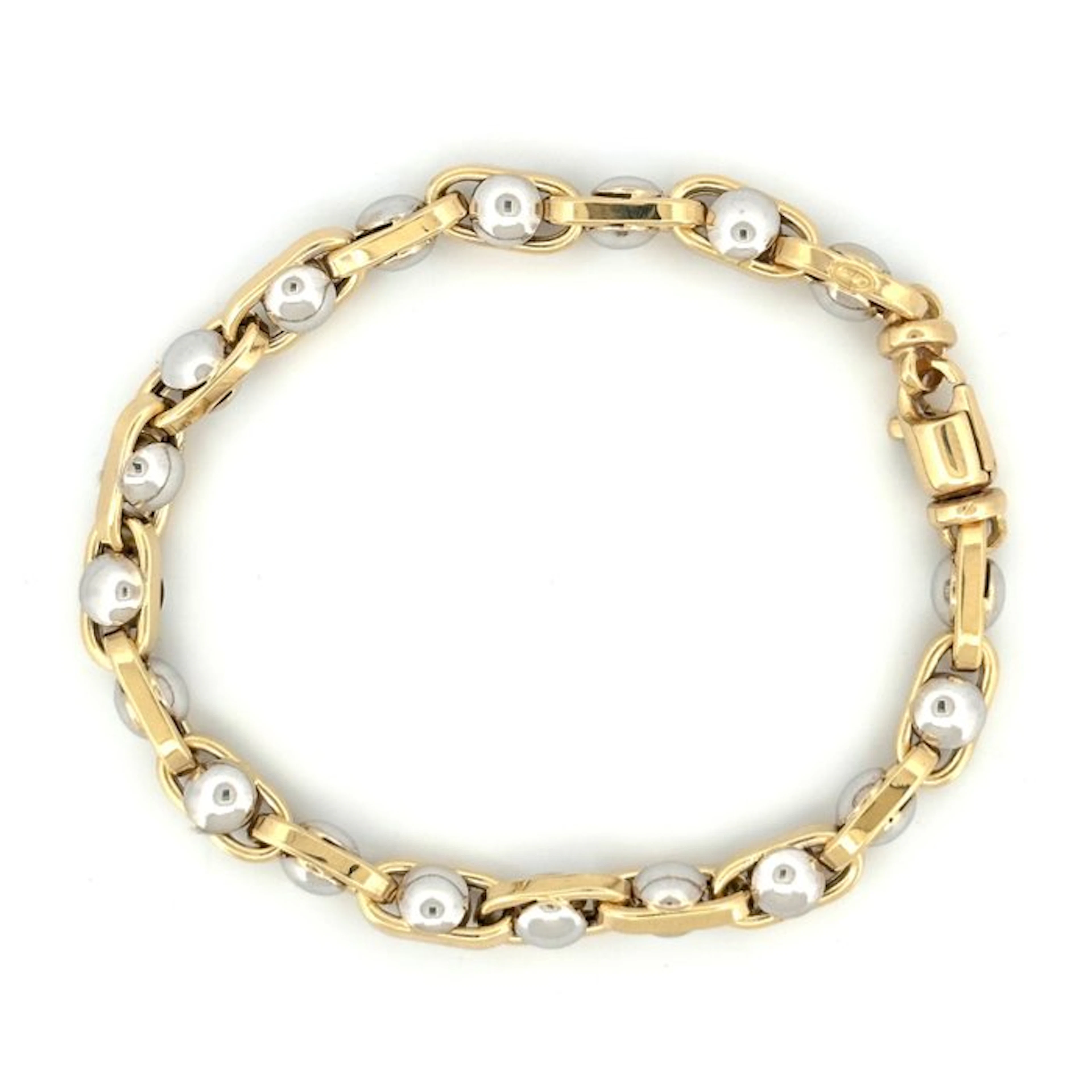 Handmade - Bracelet - 14.3 g - 18 kt. Yellow gold