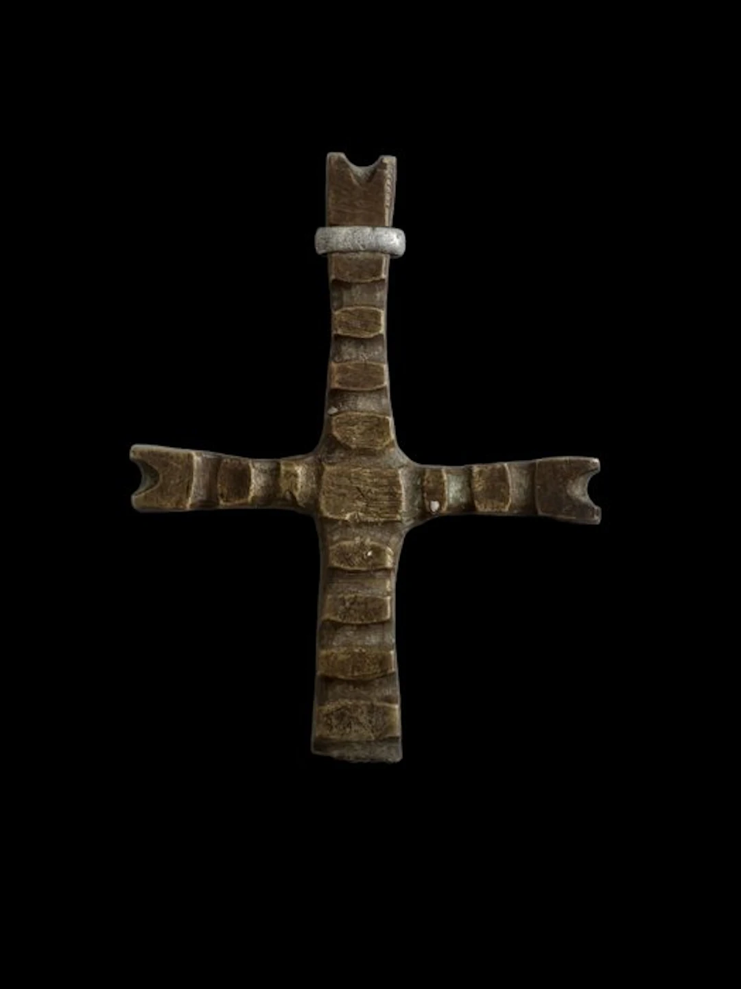 Byzantine Bronze Cross.(8th-10th century).Ae