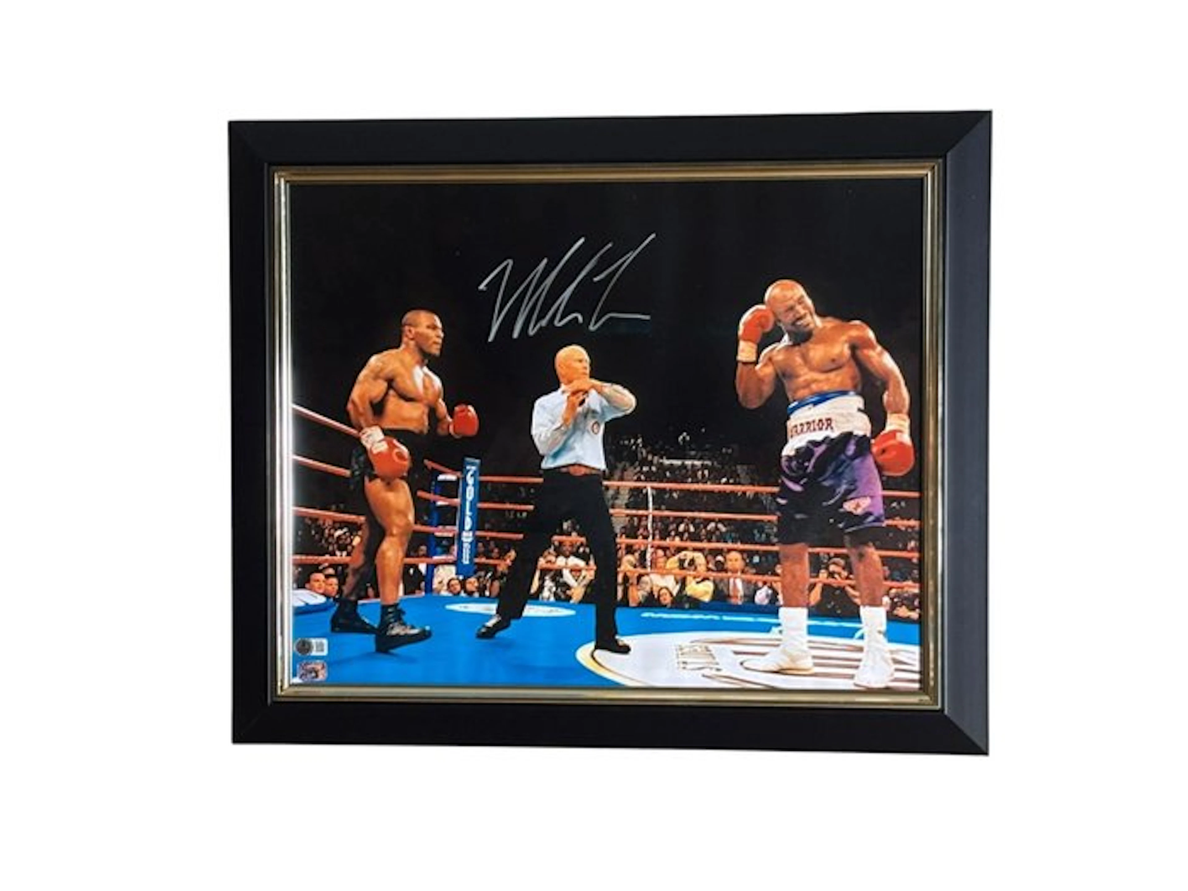 - Mike Tyson Signed “Tyson vs Holyfield” Photo – Luxury...