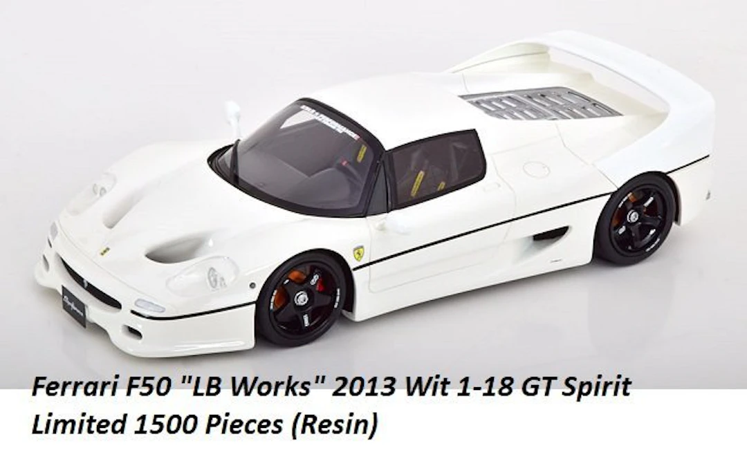 GT Spirit 1:18 - Model car - Ferrari F50 LB Works - Limited 1500 Pieces