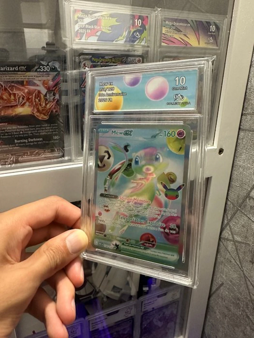 Pokémon - 1 Card - Mew 158/128 Full art, Foil, Secret rare