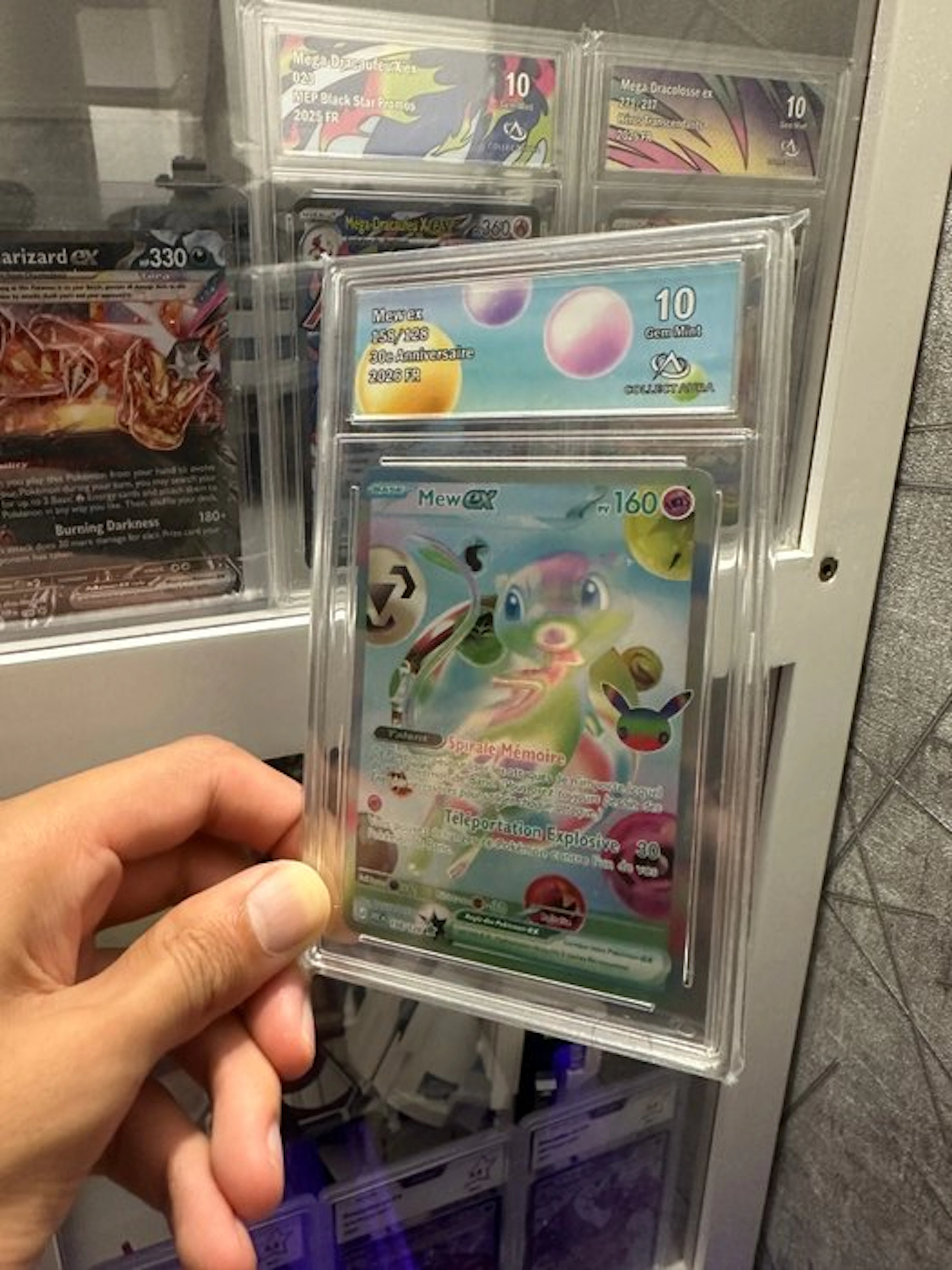 Pokémon - 1 Card - Mew 158/128 Full art, Foil, Secret rare