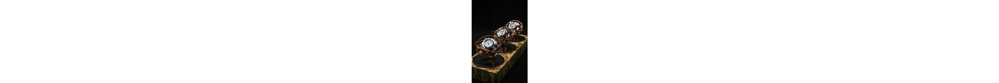 The Voyager III: 'CHOCOLATE' by Elbrus Horology - Triple...