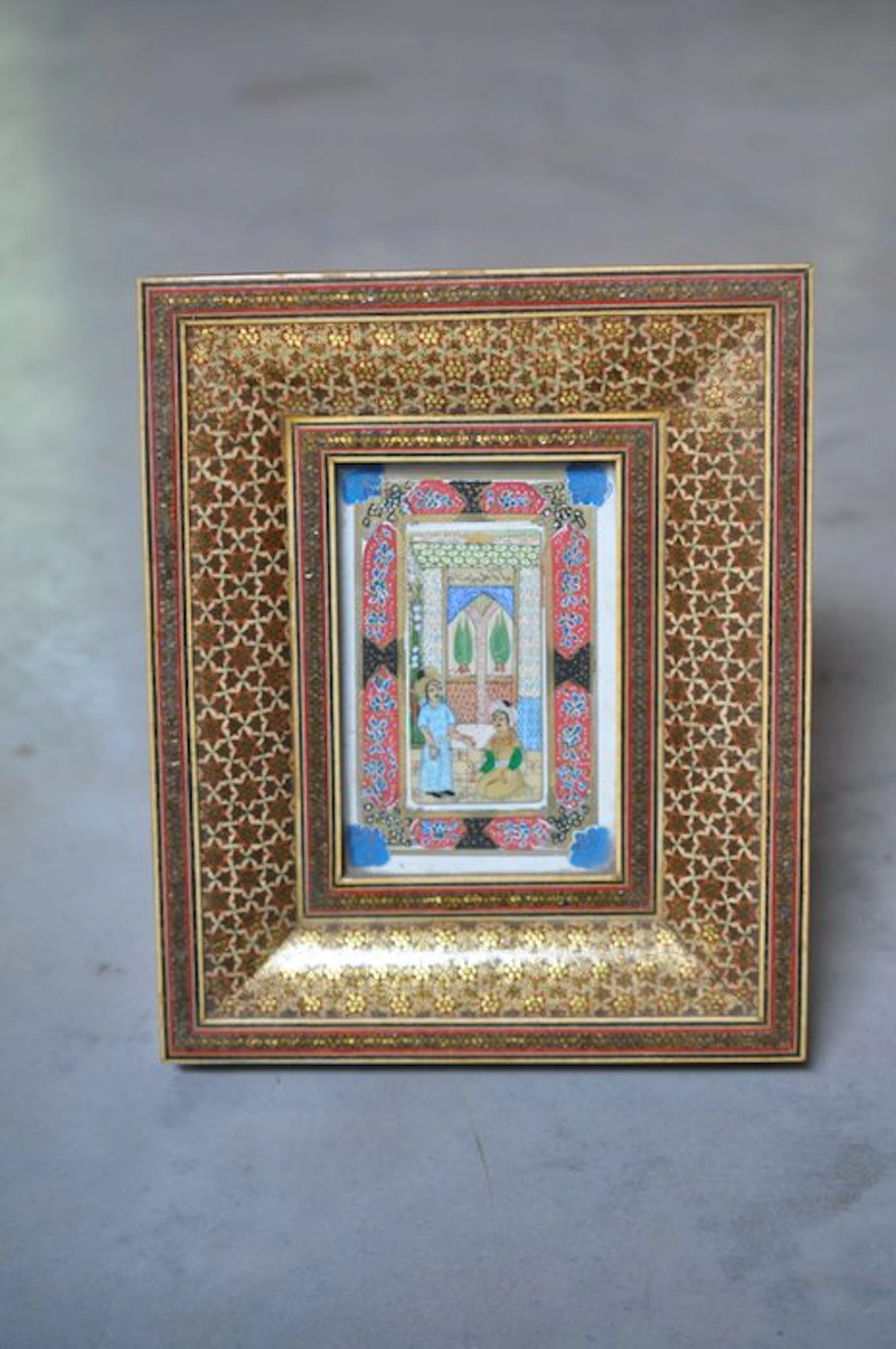 Miniature painting - Bone, Wood - Middle East - Pahlavi dynasty