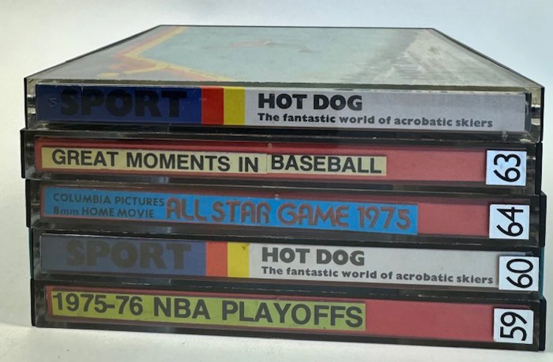 Various 5 pieces Movie 8 mm