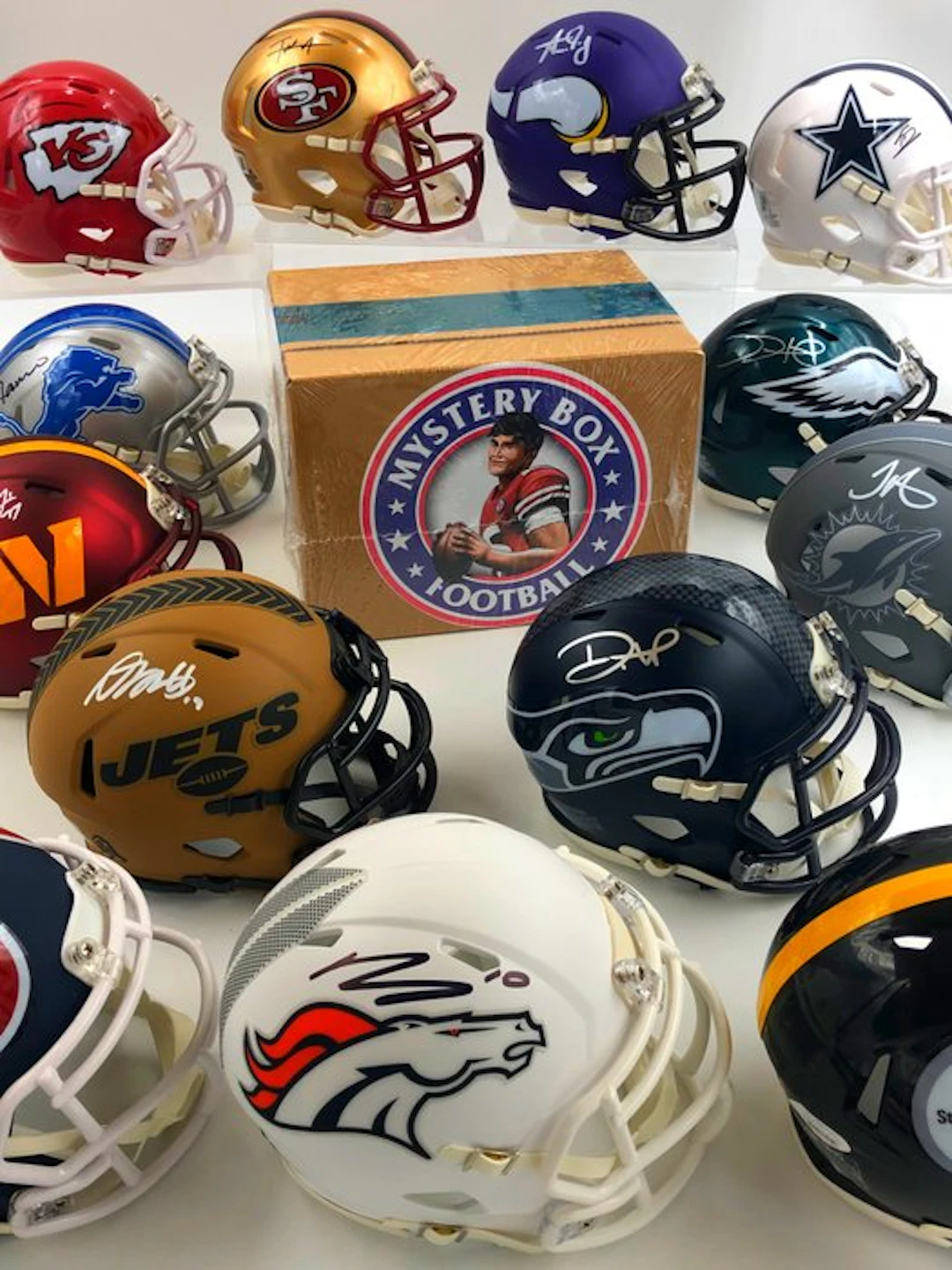 NFL - Memorabilia Germany Football Mini Helmet Mystery...