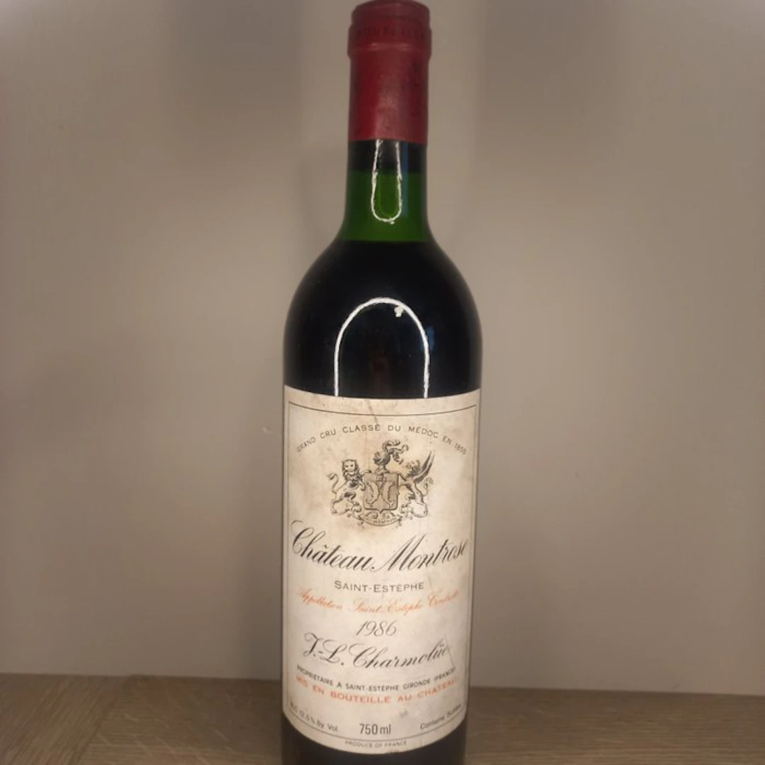 1986 Château Montrose - Saint-Estèphe 2ème Grand Cru Classé - 1 Bottle (0.75L)