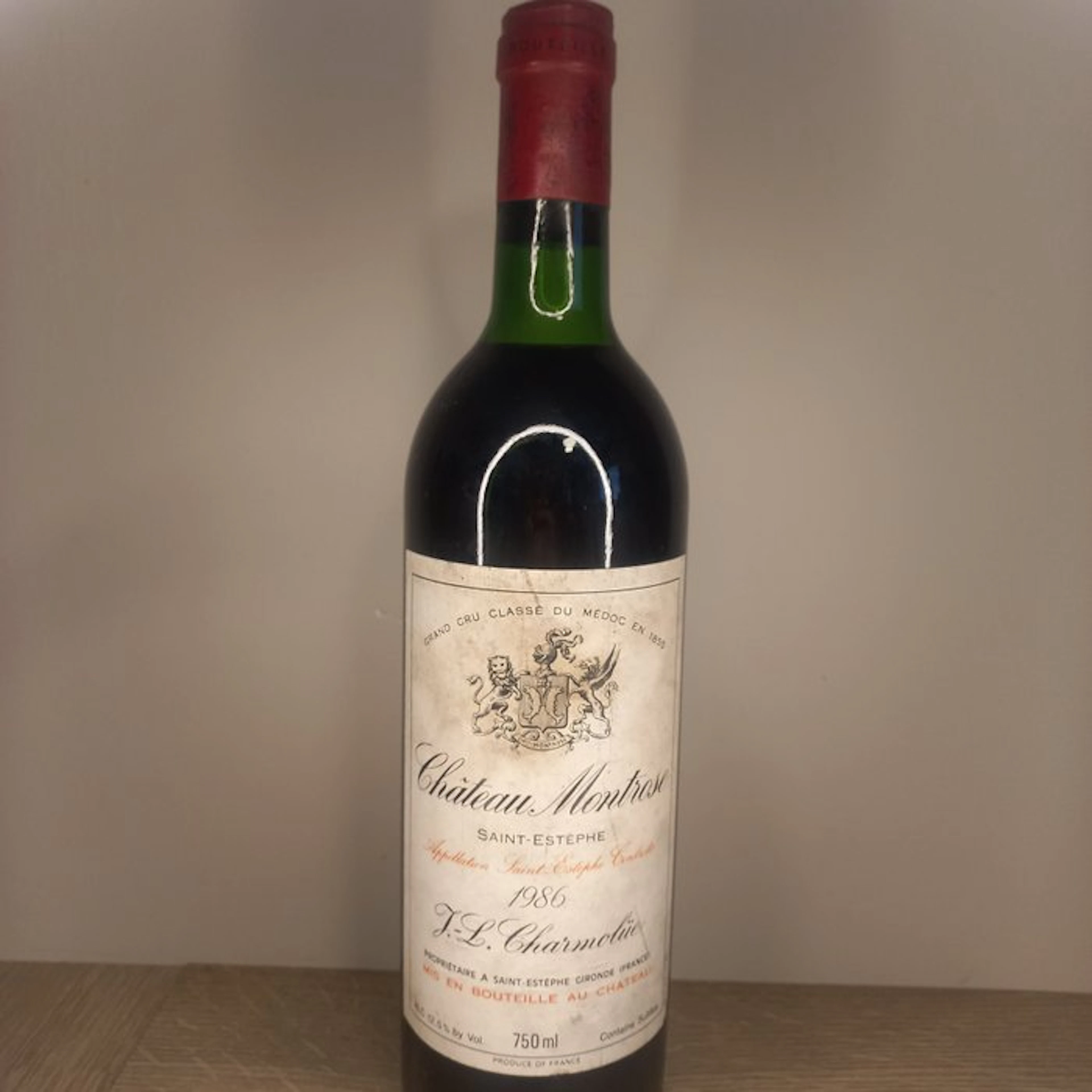 1986 Château Montrose - Saint-Estèphe 2ème Grand Cru Classé - 1 Bottle (0.75L)