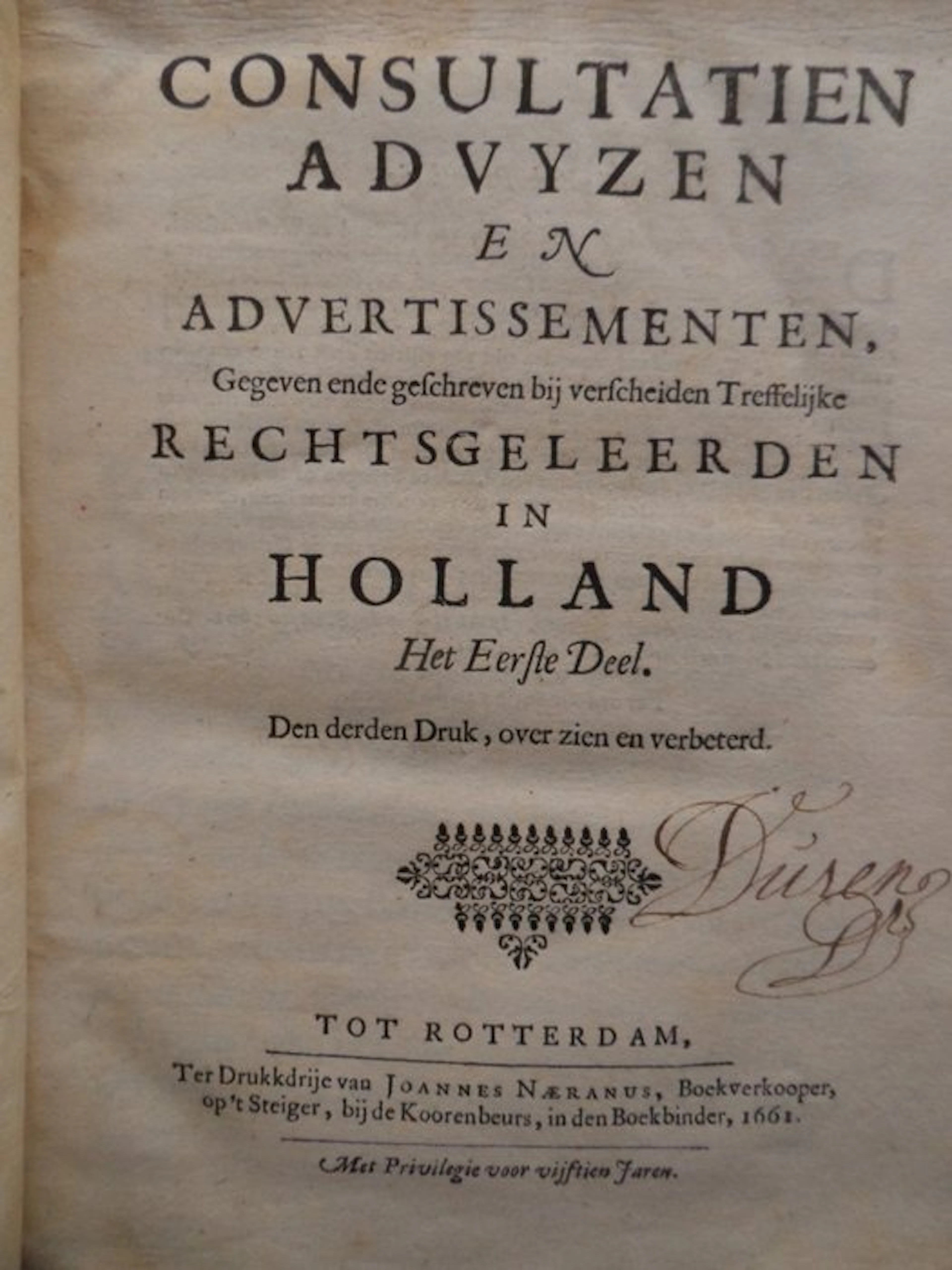 ( Hugo de Groot e.a.) - Consultatien advyzen en advertissementen