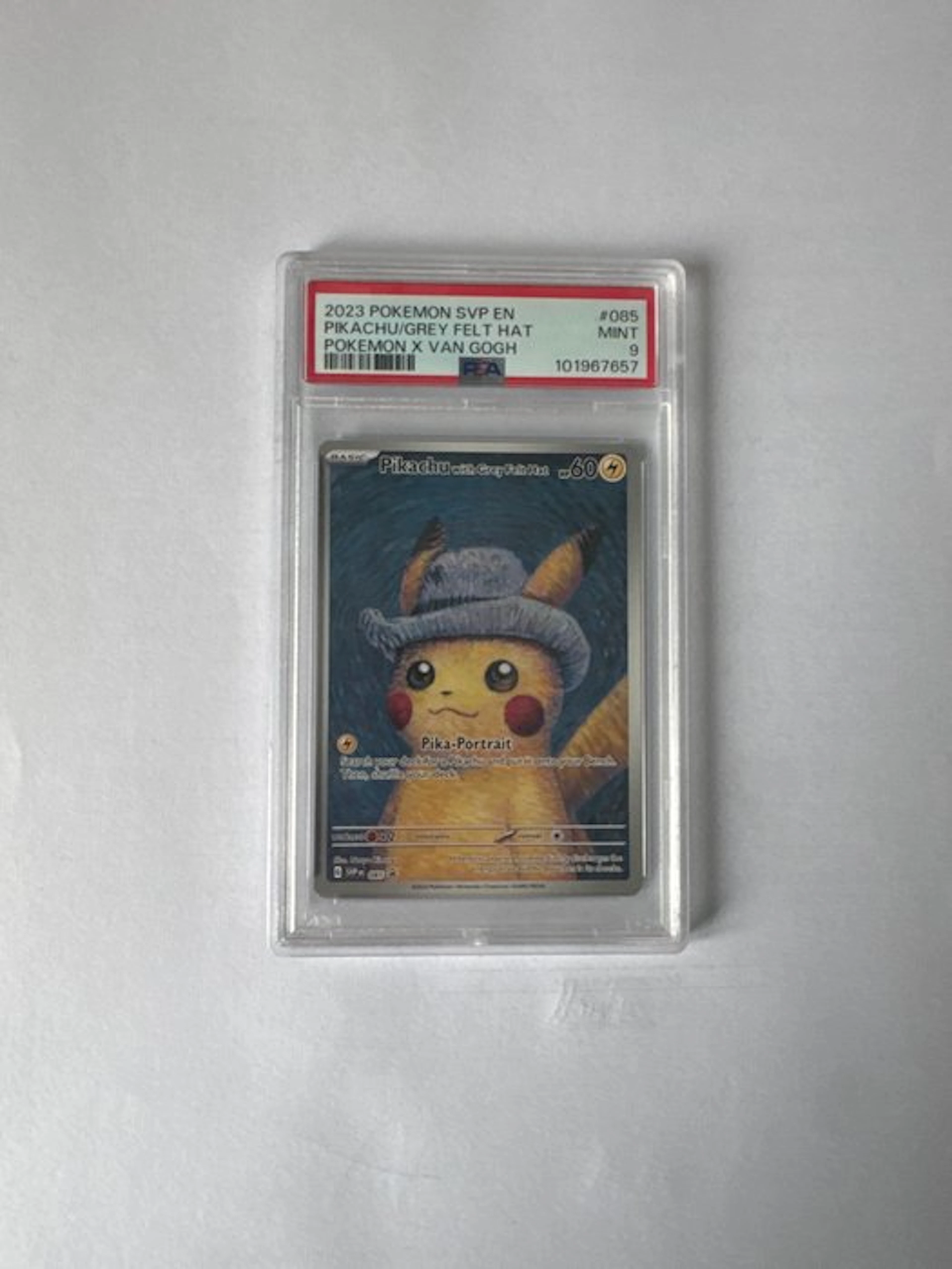 Pokémon - 1 Graded card - Pikachu 085 Promo card - PSA 9...