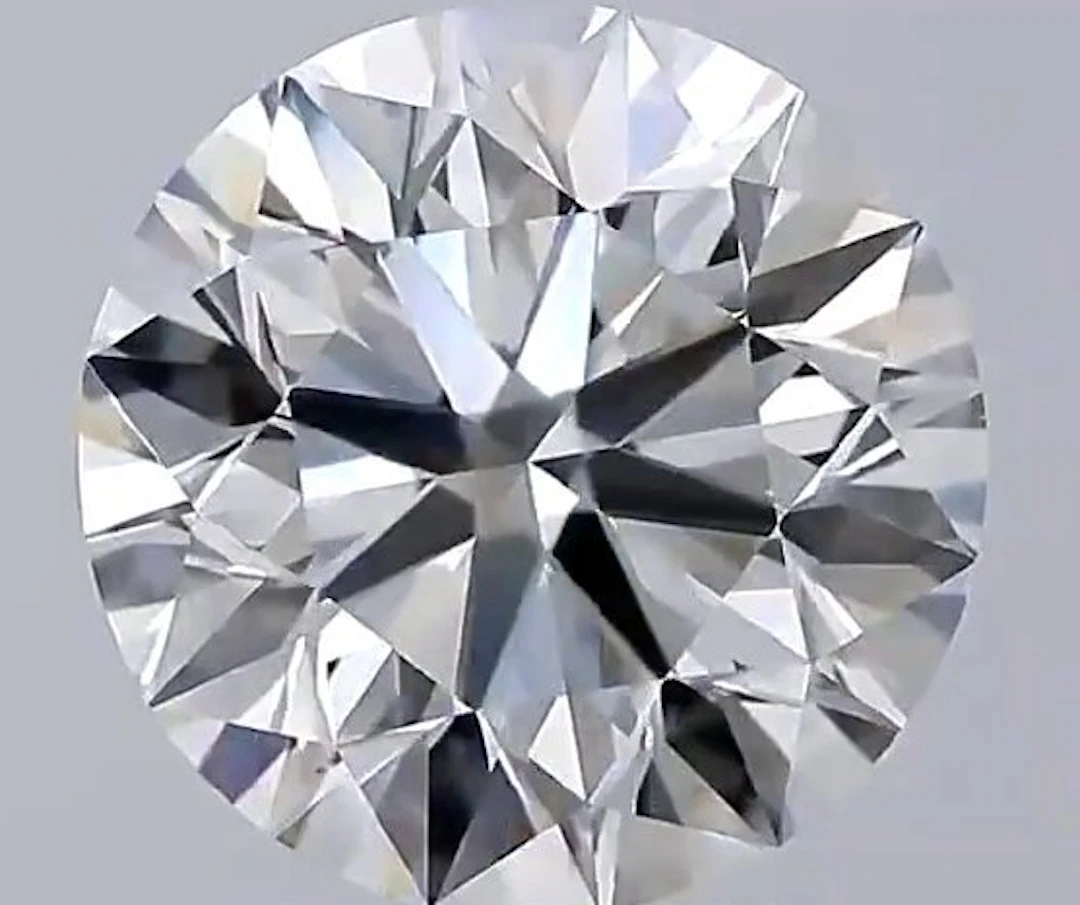 1 pcs Diamond (Natural) - 4.33 ct - Round - E - VS1...