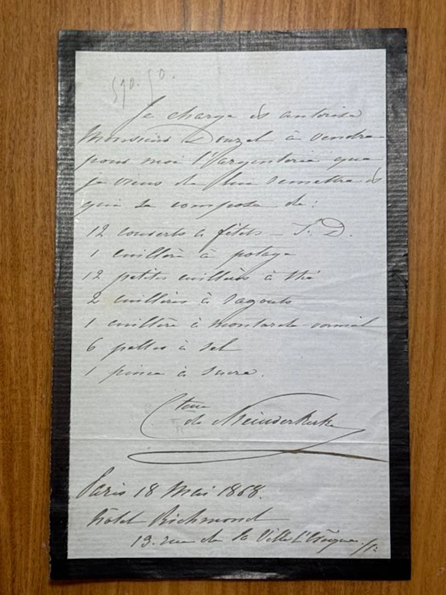 Polish Comtesse de Mniszech (1828–1915) stepdaughter of...