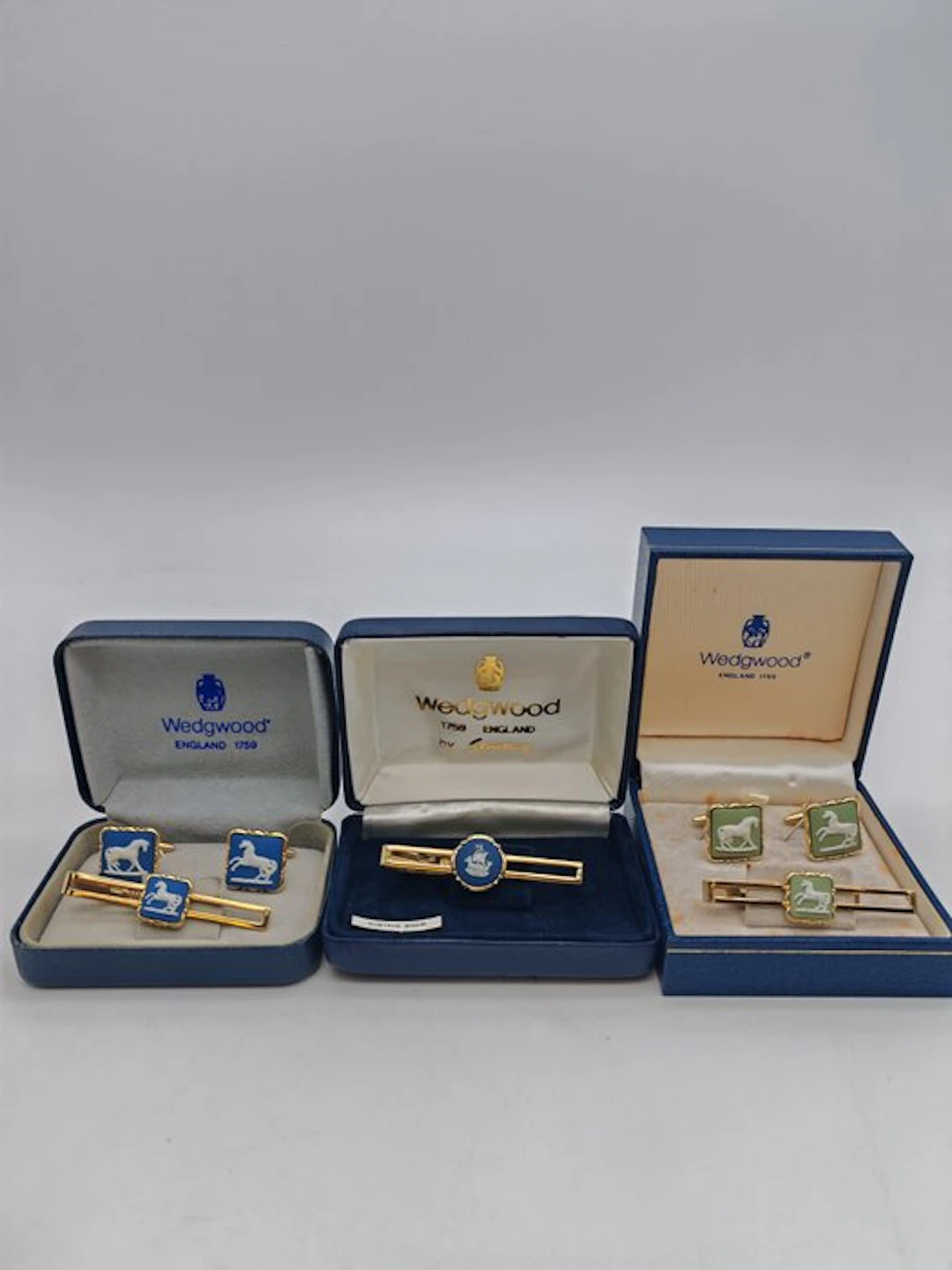 Céline - Metal, Gold-plated - Cufflinks - Original boxes