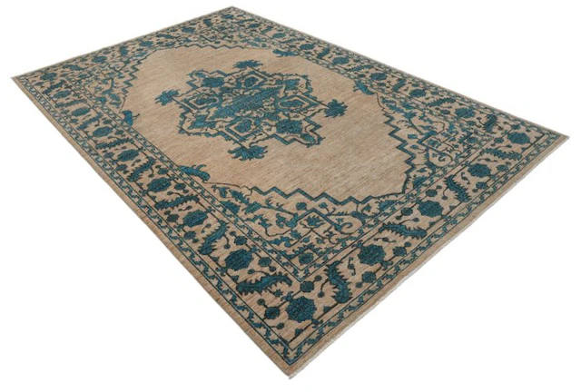 Hand-knotted designer rug with Heriz pattern - New - Rug - 300 cm - 206 cm