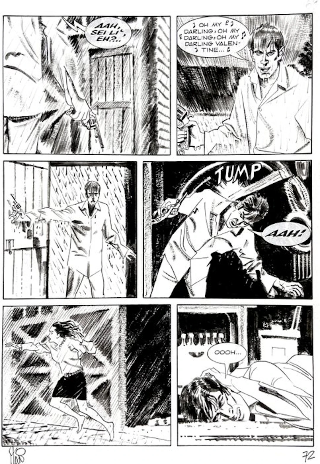 Stano, Angelo - 1 Original page - Dylan Dog - n. 234