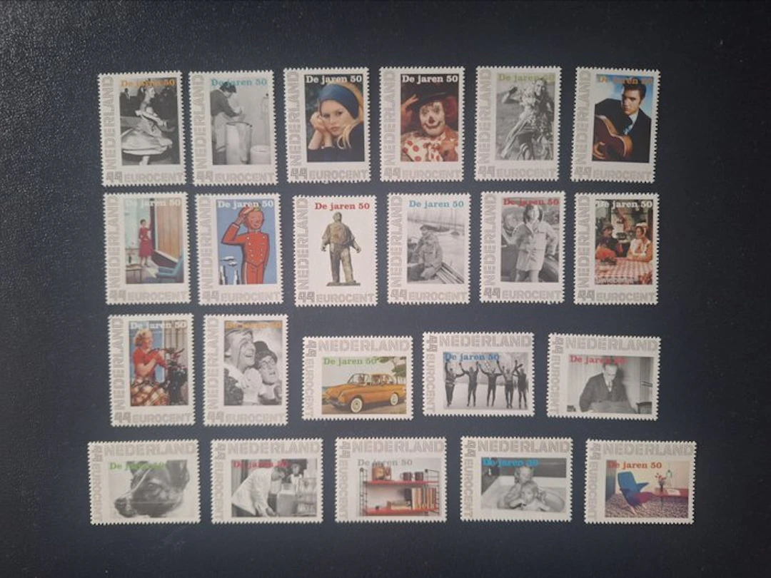 Netherlands 2008/2010 - Netherlands 2008; 'Nostalgia in stamps' - the 1950s