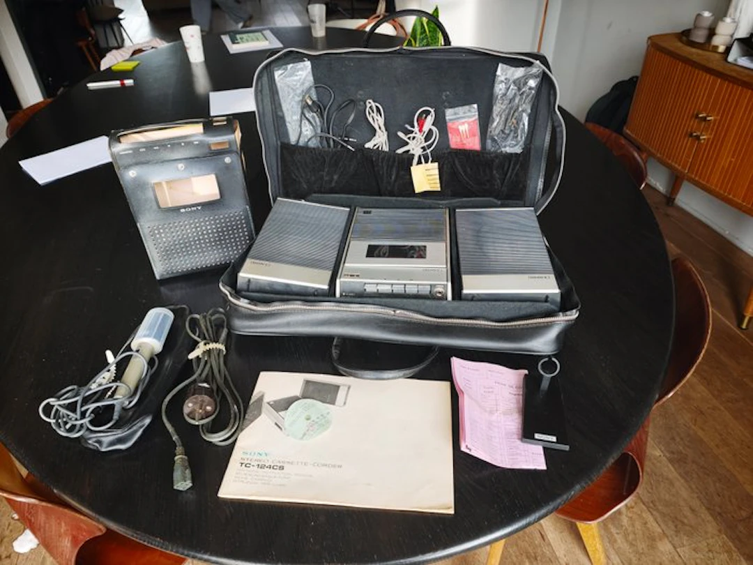 Sony - TC-124CS / Complete CS Accessory Pack Cassette recorder-player
