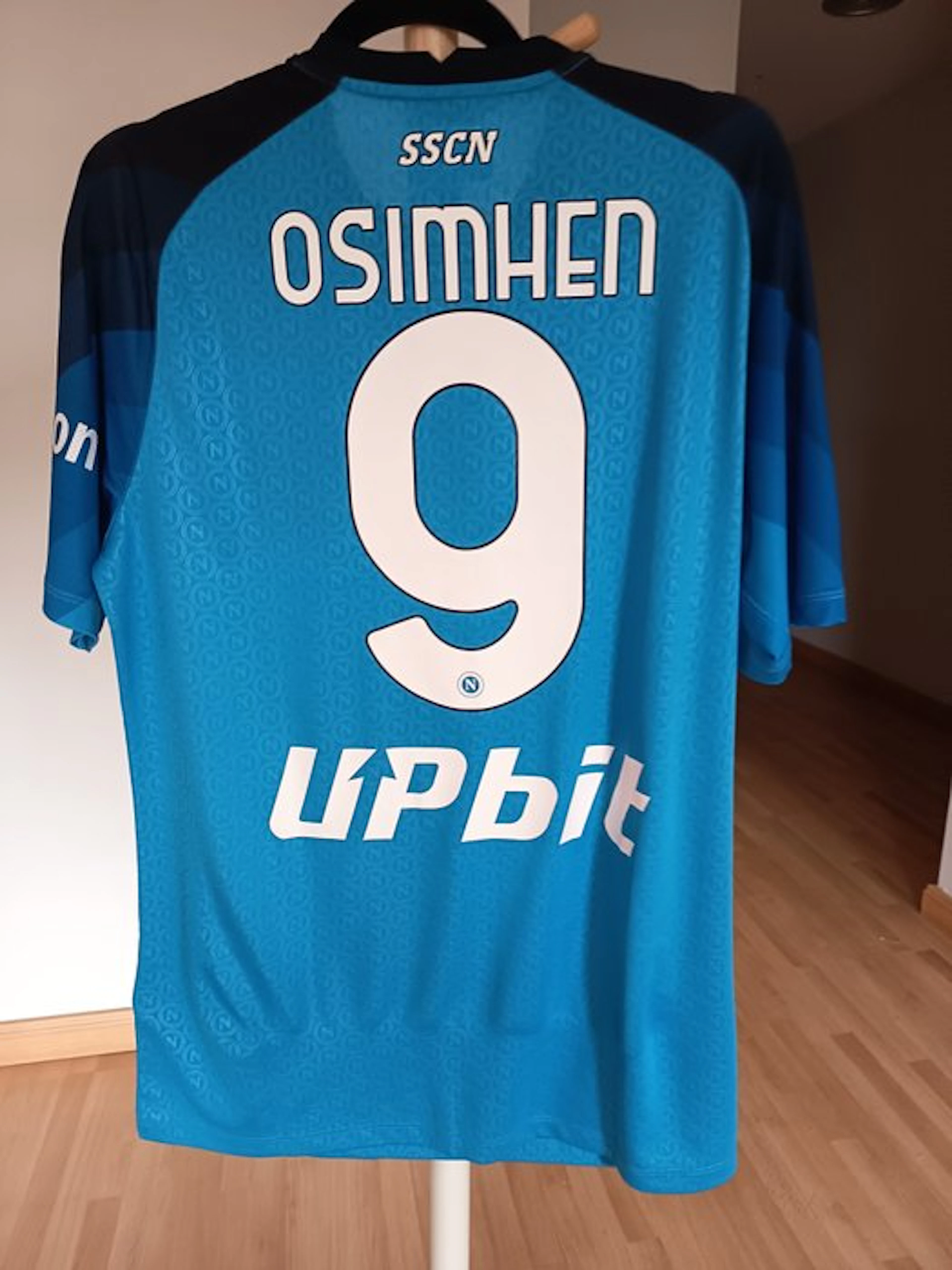 Napoli - Italian Football League - Victor Osimhen - 2022 - Football shirt