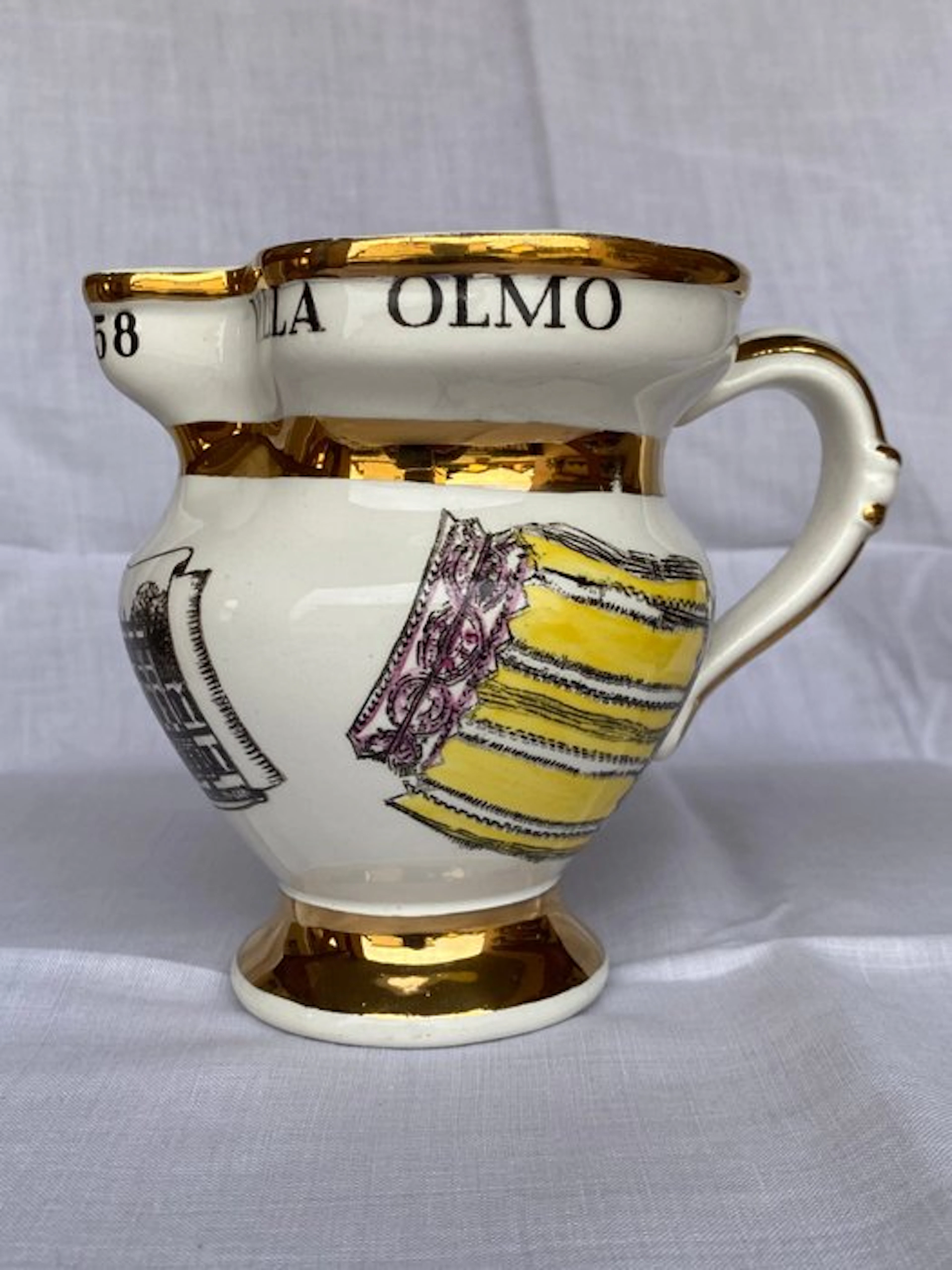 Piero Fornasetti - Jug - Ceramic - Commemorative carafe