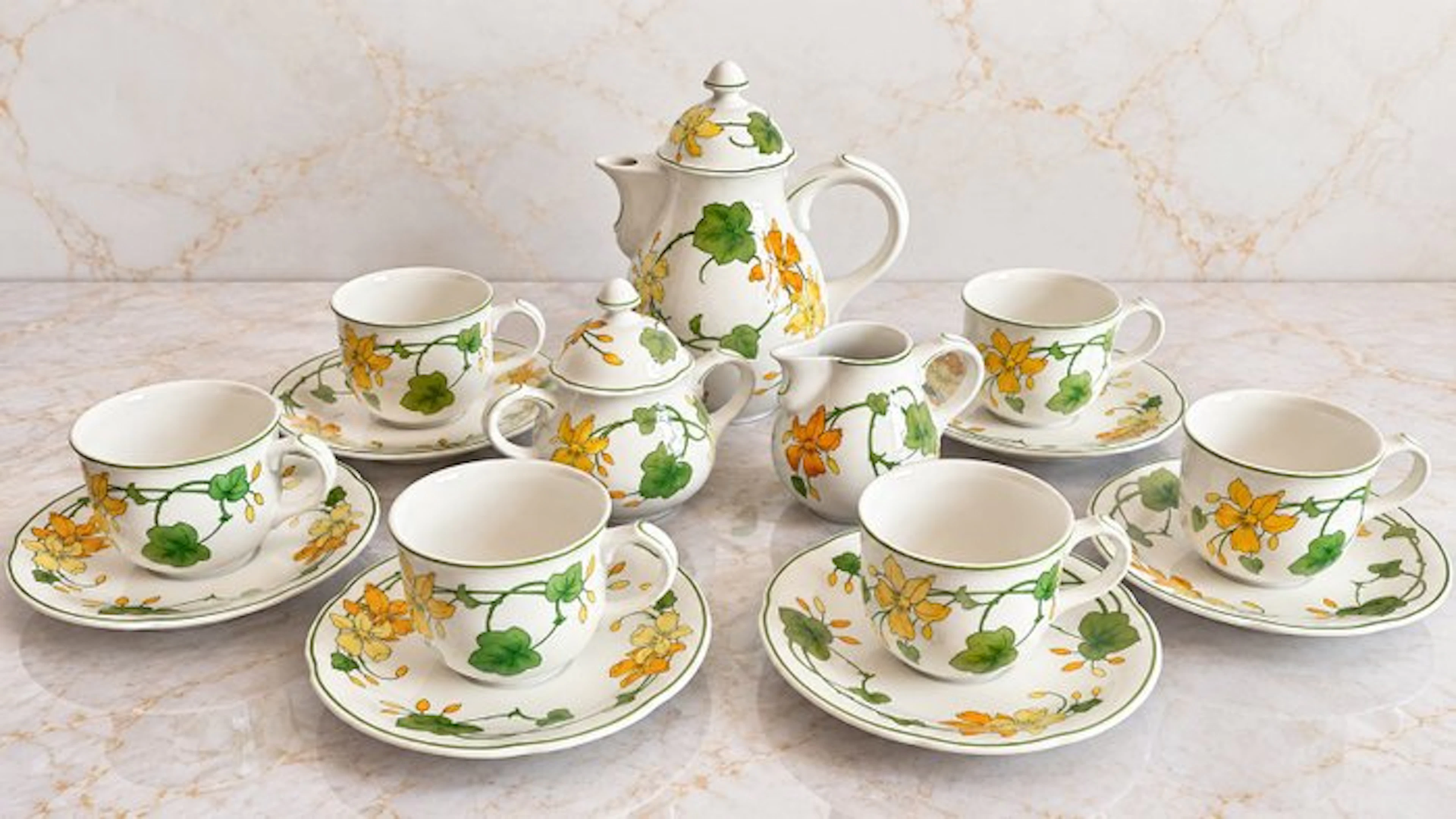 Villeroy & Boch - Pour 6 personnes - Coffee and tea...