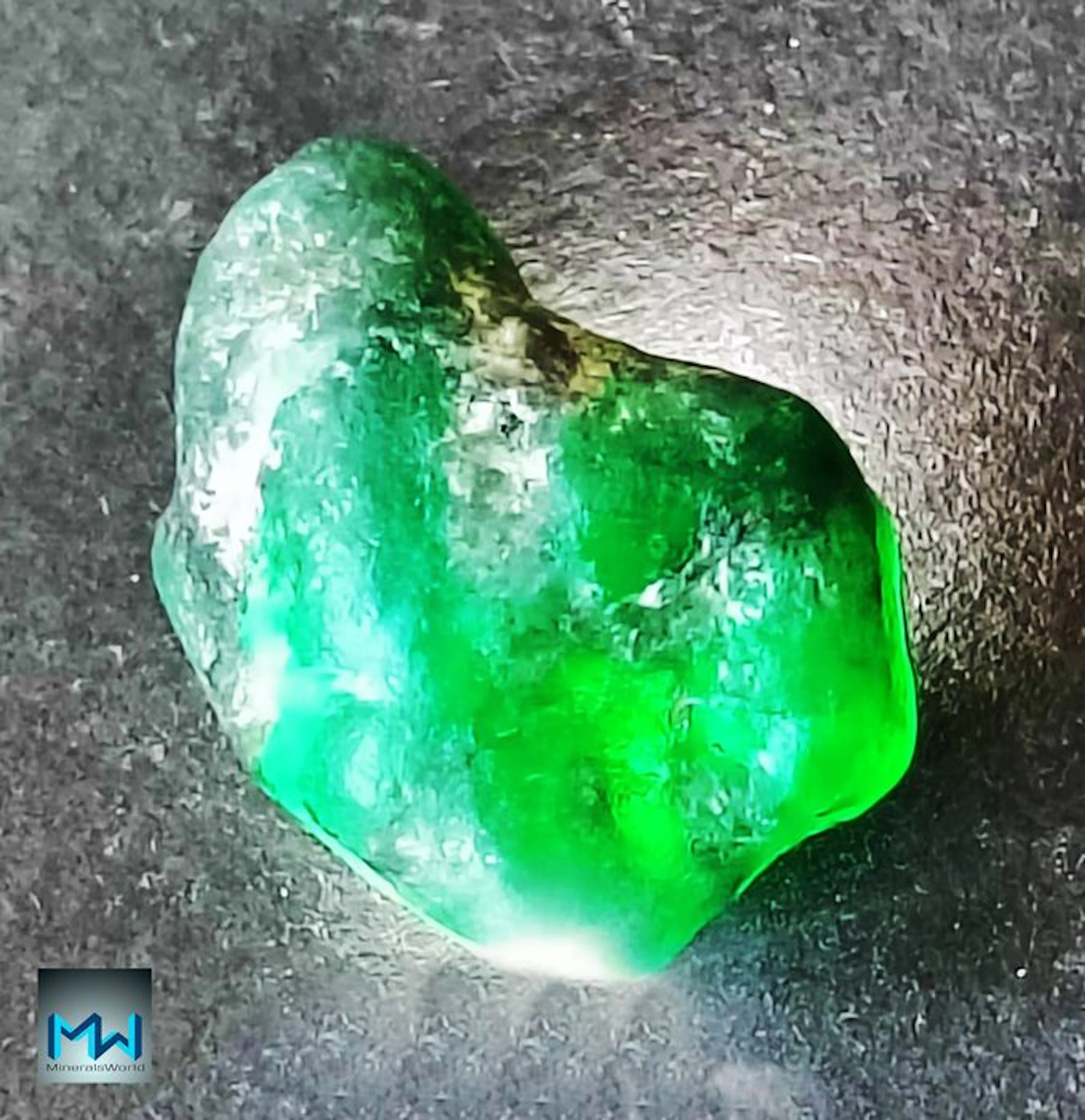 Colombian Emeralds (green variety of beryl) Rough...