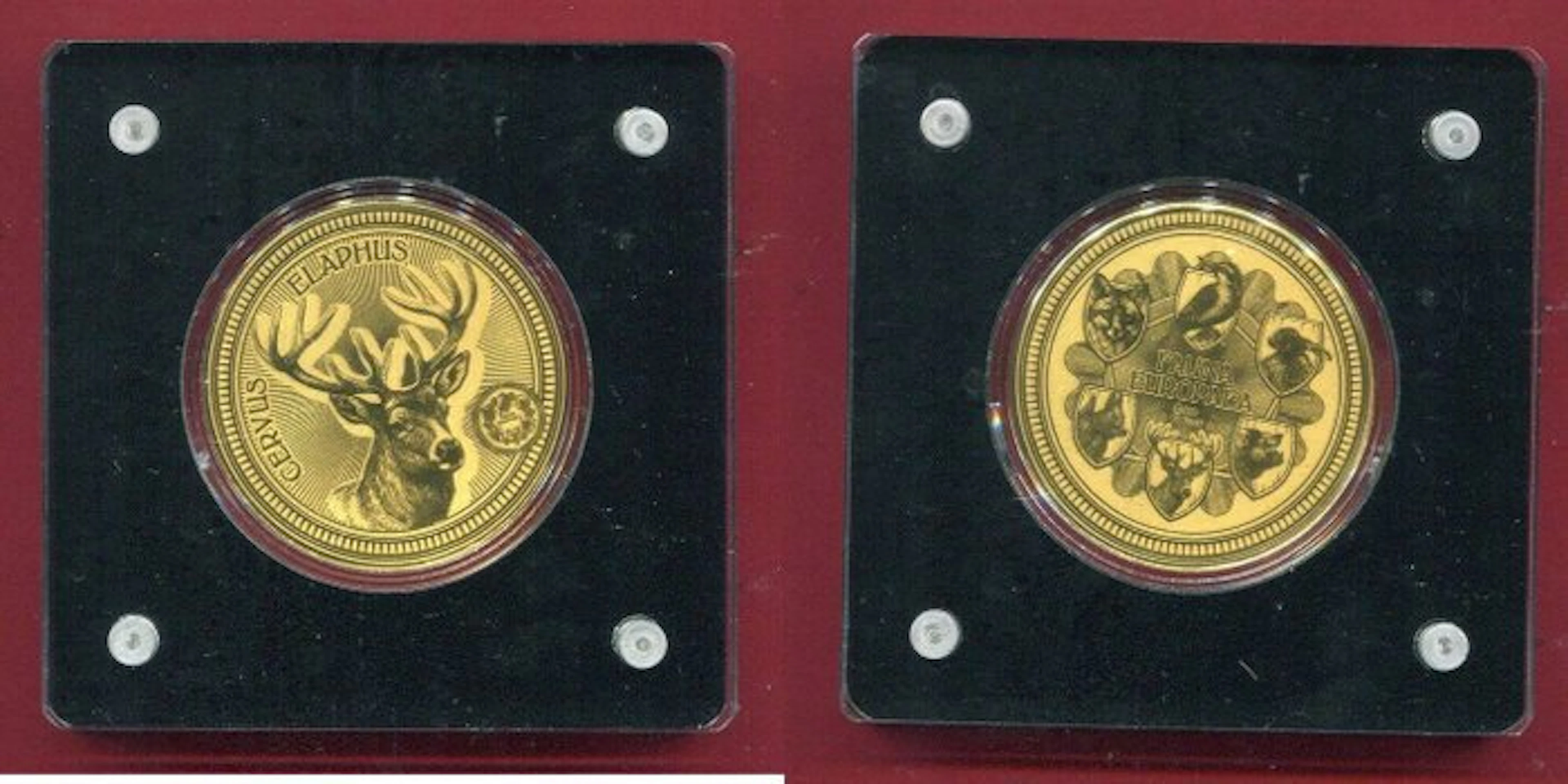 Germany. 1/200 Oz. - Red Deer - Proof (No reserve price)