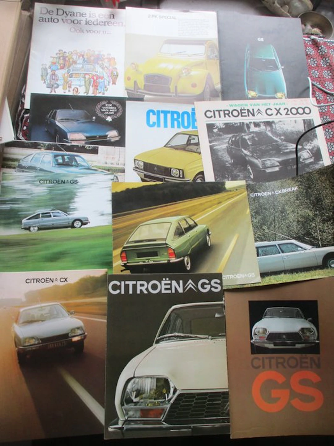 Citroën jaren zeventig - Brochure - 1970
