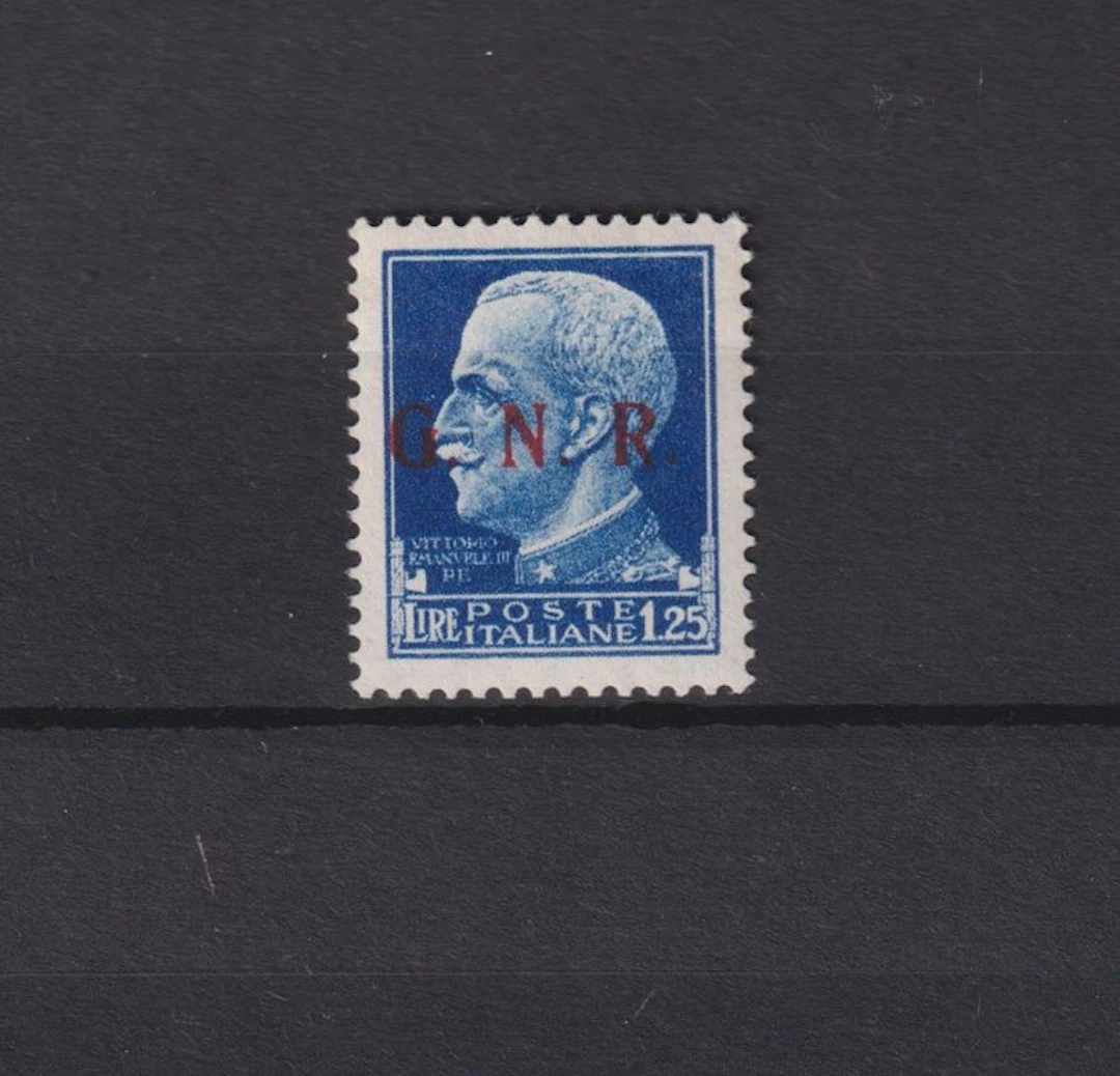 Italy 1943/1943 - Overprint G.N.R