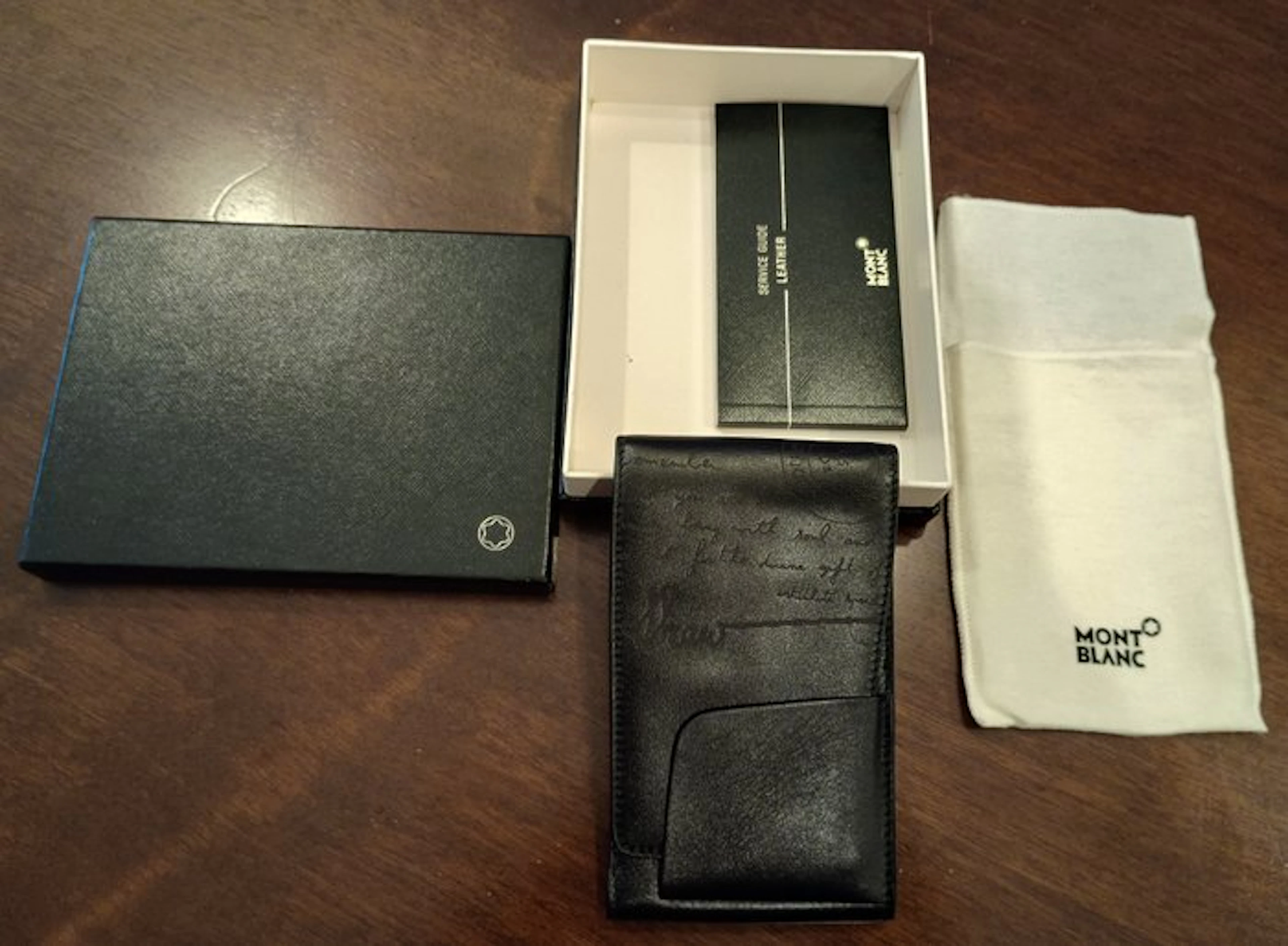 Montblanc - PORTAFOGLIO MONTBLANC EDIZIONE LIMITATA BERNARD SHAW - Wallet