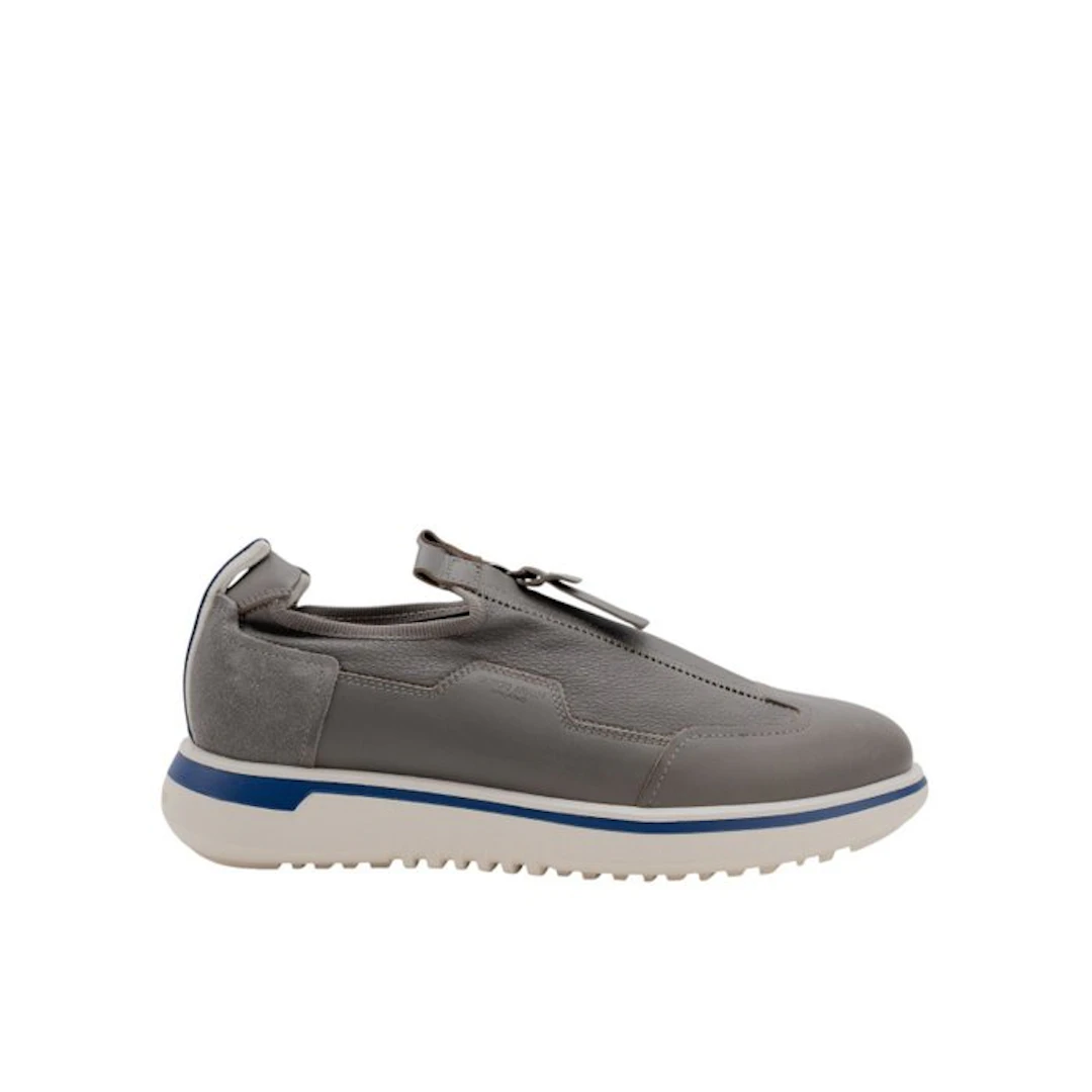 GIORGIO ARMANI - 7 UK - 41 IT - Shoes Sneakers Gray...
