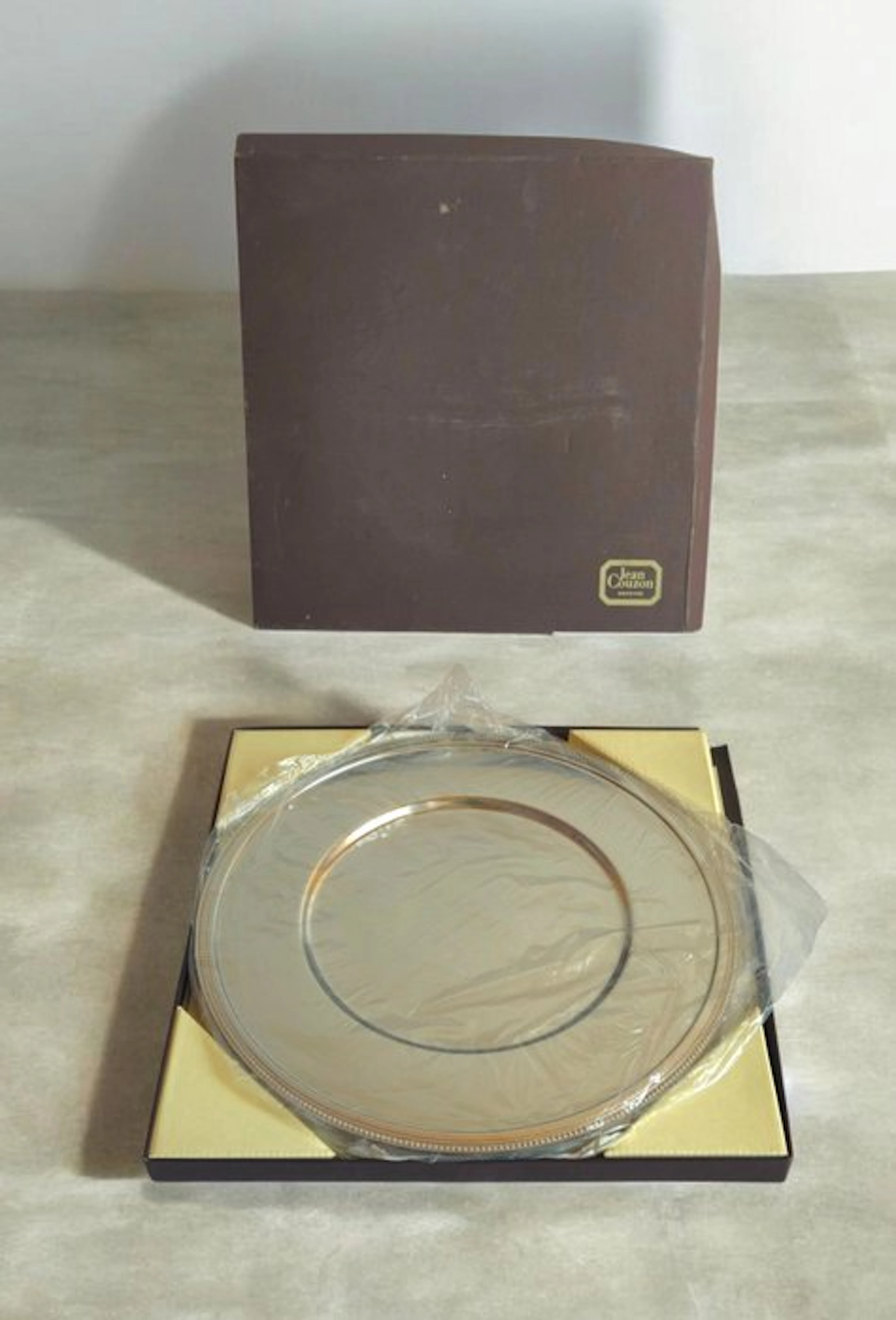 Jean Couzon Orfèvre - Charger plate (6) - Inox 18/10