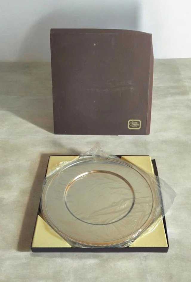 Jean Couzon Orfèvre - Charger plate (6) - Inox 18/10