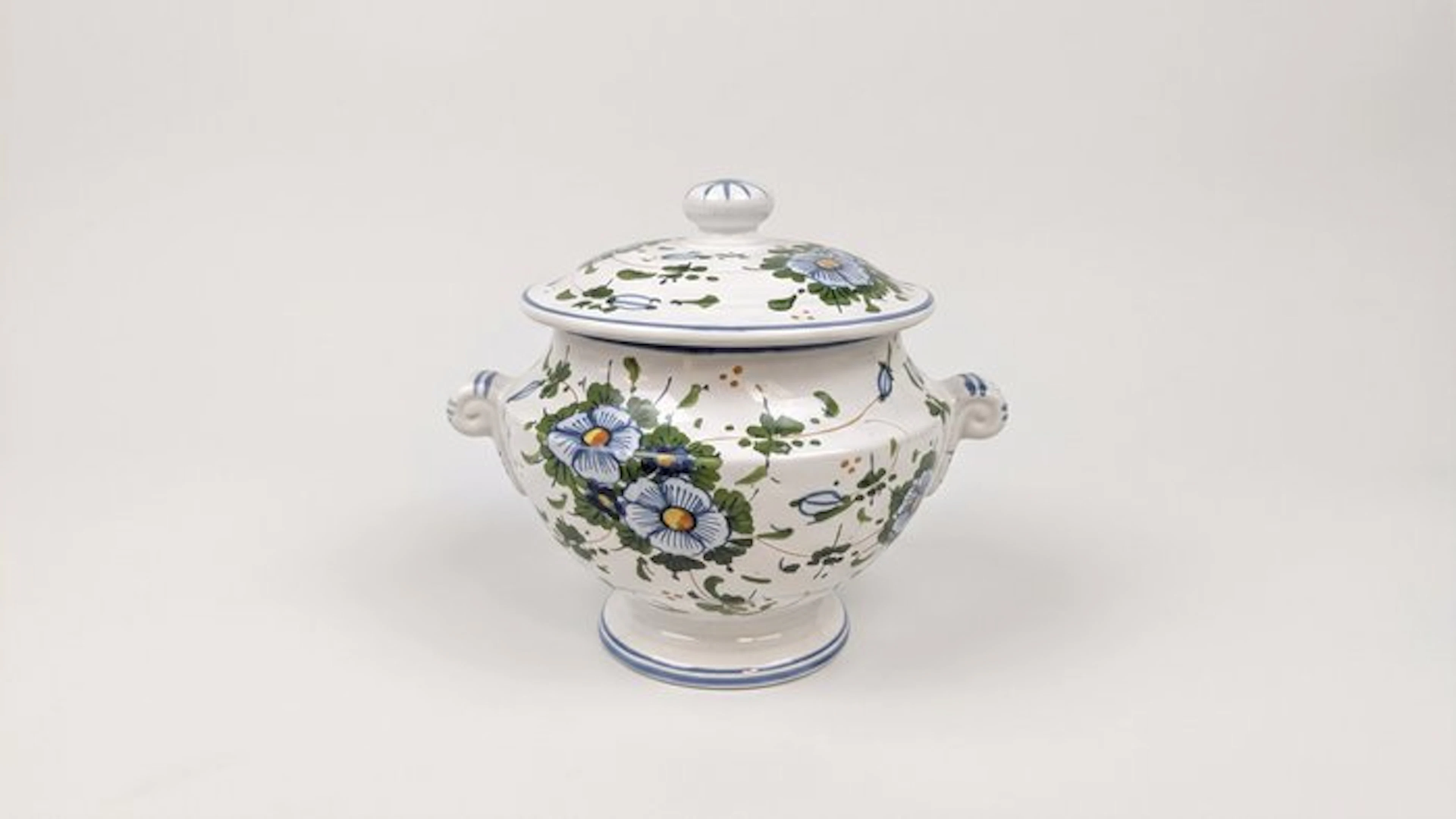 Ceramica Castelli - Dipinto e modellato a mano - Tureen - Ceramic