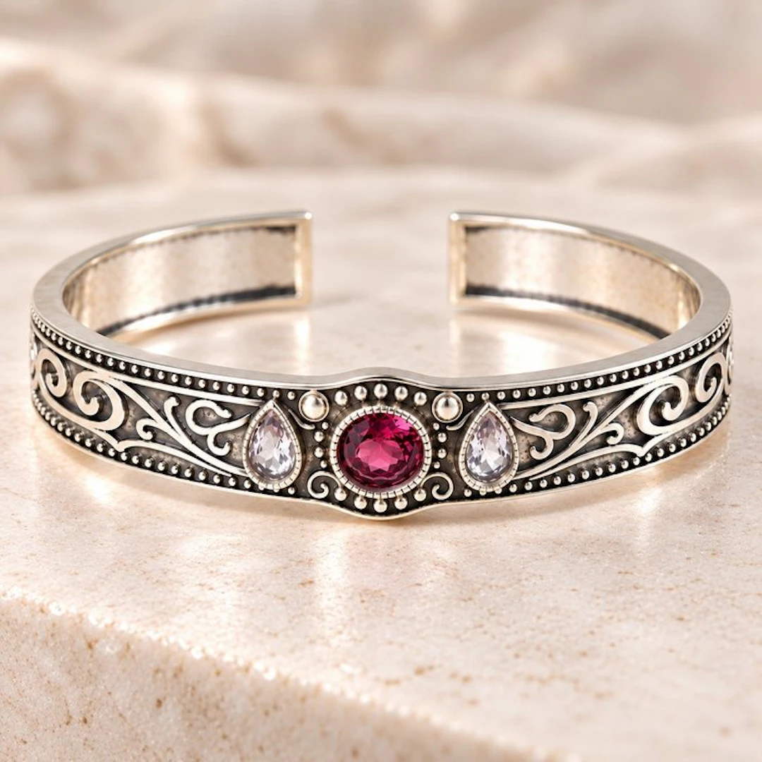 No reserve price - Bracelet Silver - Mixed - Certified