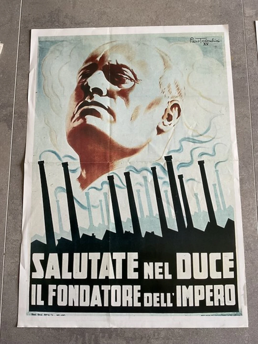 PIERO TODESCHINI 1937 - STAB.GRAFICA RIPALTA MILANO...