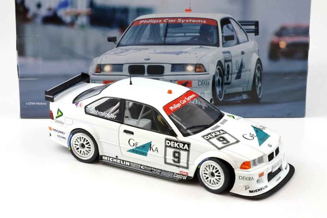 Werk83 1:18 - Model car - BMW E36 325I Ge-Ka #9 DTM 1994 - Frank Schmickler