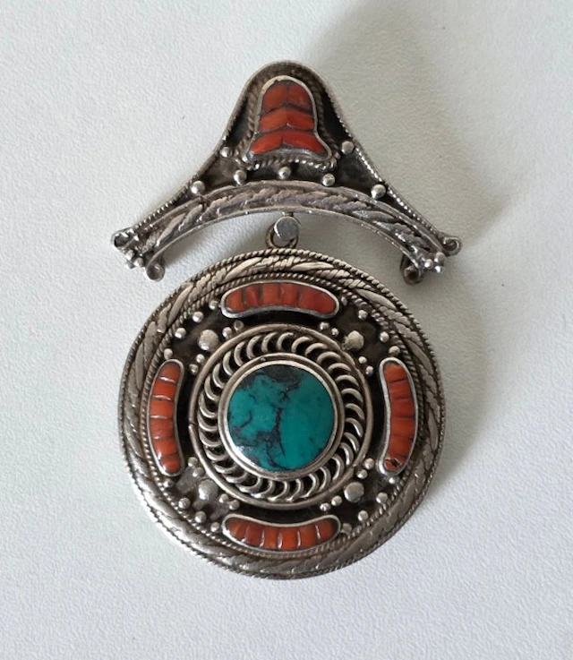 Nepalese, 925 Silver. - Silver - 20th century