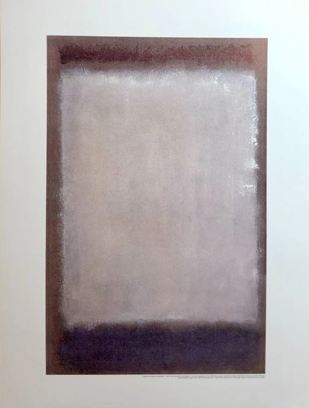 Mark Rothko (after) - Lavender and Mulberry - 2000s