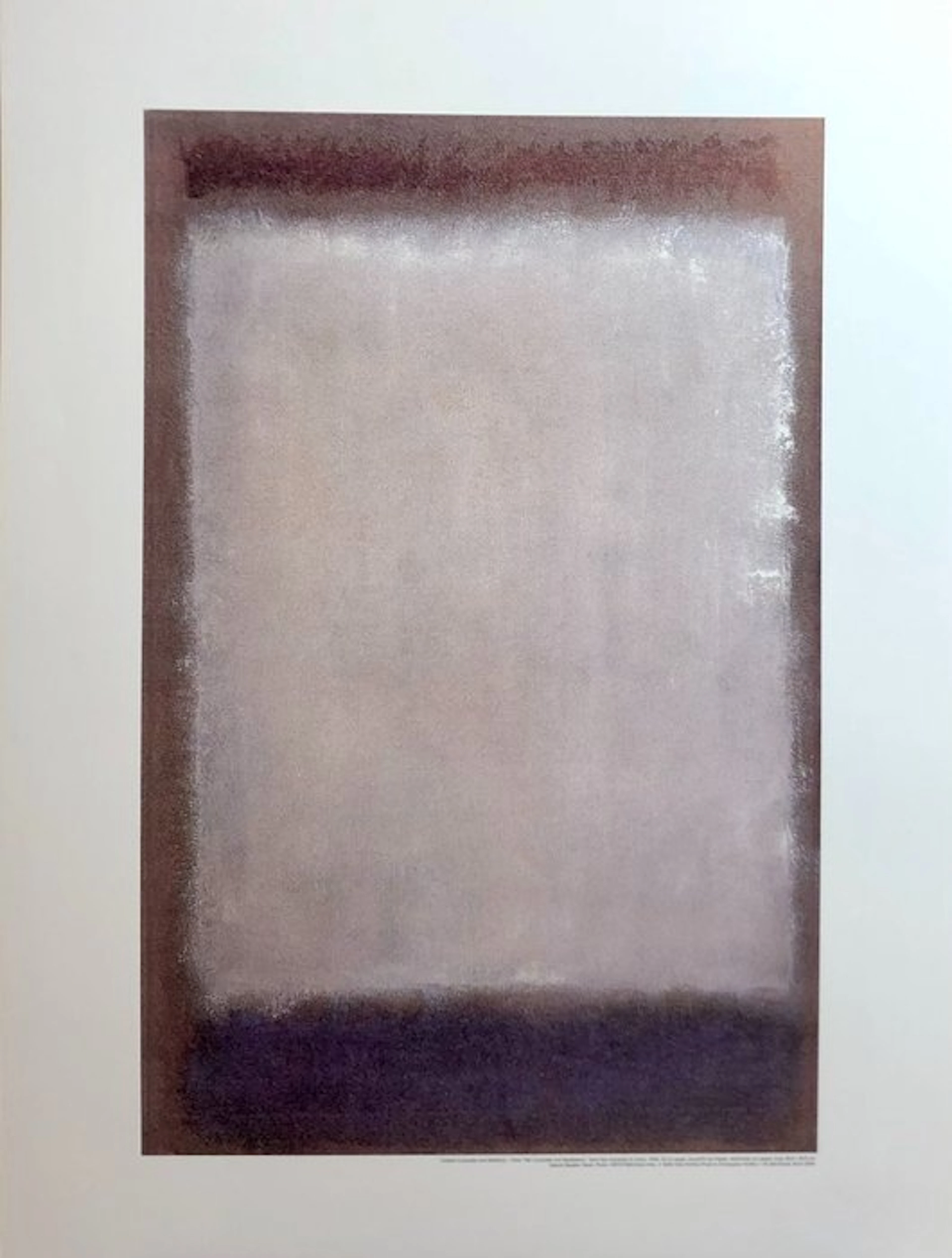 Mark Rothko (after) - Lavender and Mulberry - 2000s
