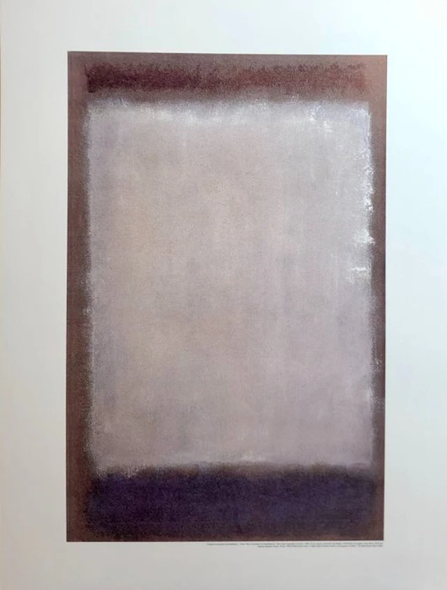 Mark Rothko (after) - Lavender and Mulberry - 2000s