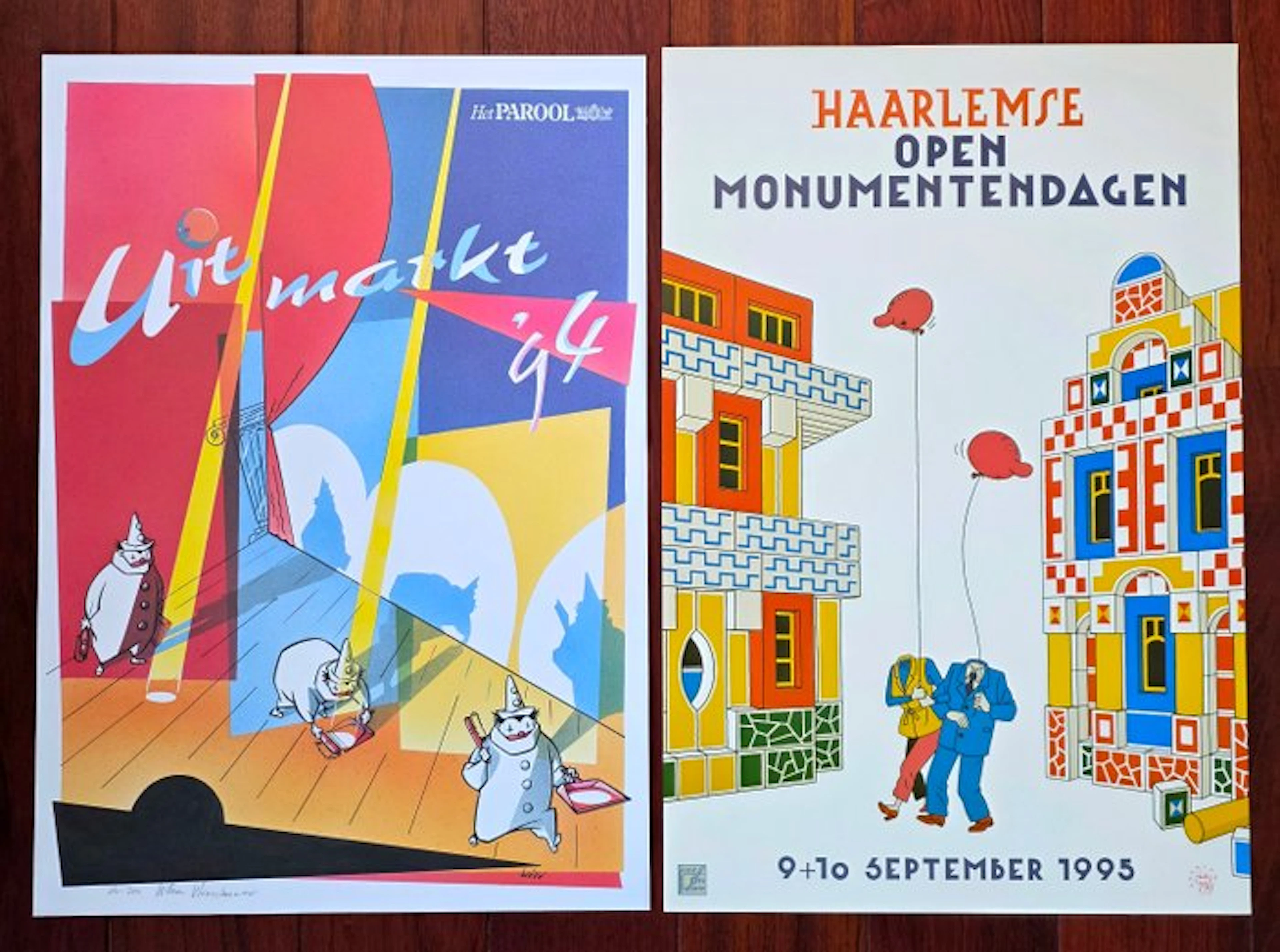 Joost Swarte & Willem Vleeschouwer - Het Parool /...
