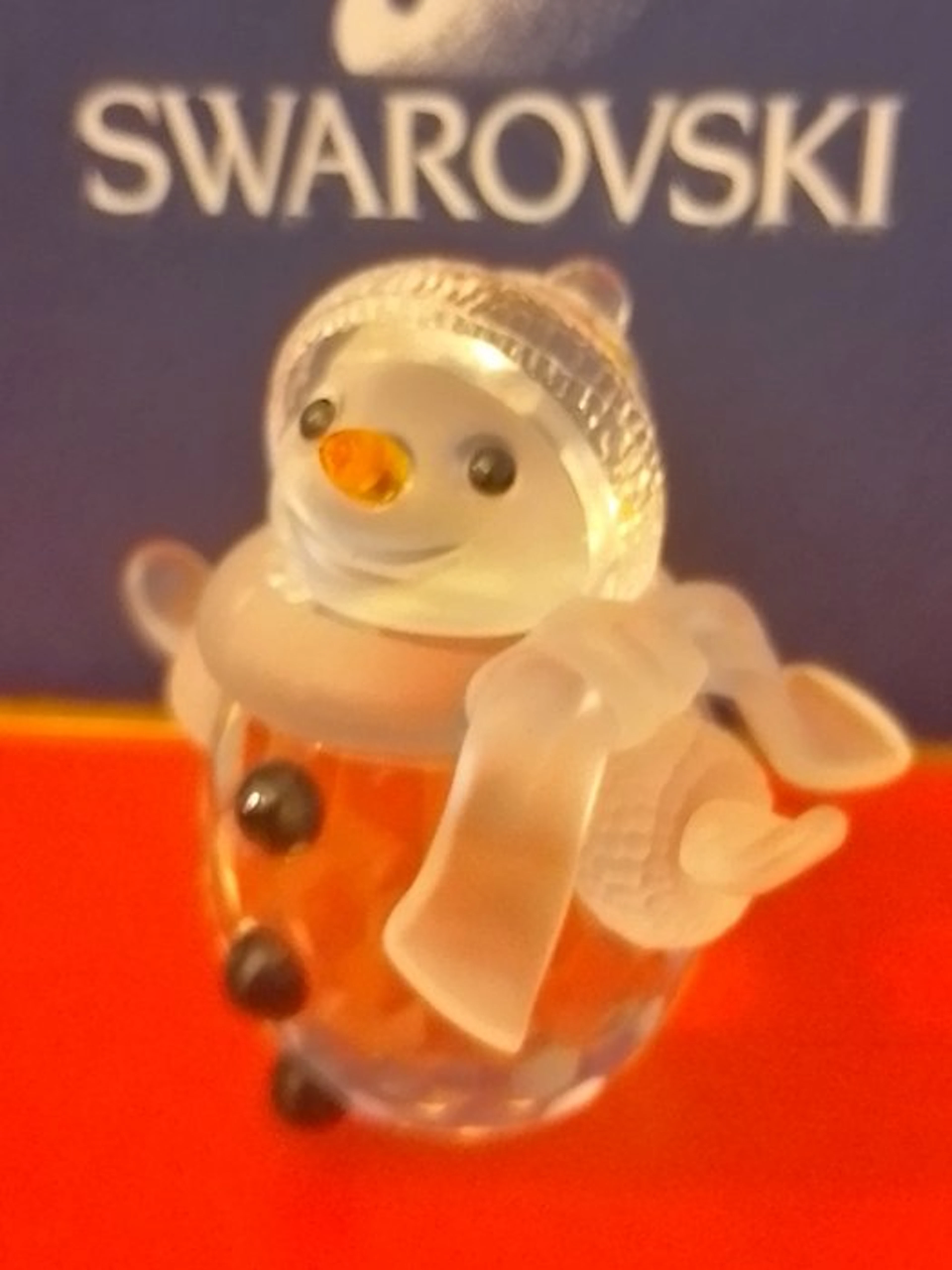 Swarovski - Figurine - Snowman - 250229 - Box + Certificate - Crystal