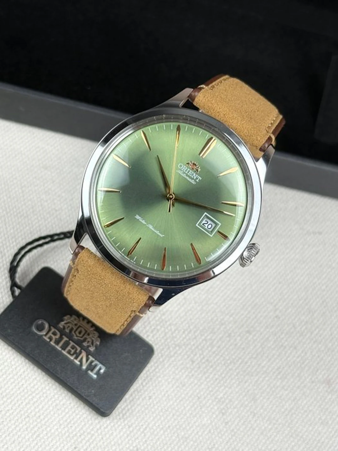 Orient - Bambino Date Automatic Green - No reserve price - RA-AC0P01E - Men -