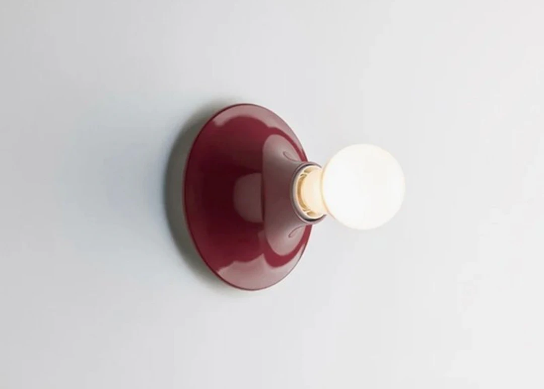 Artemide - Vico Magistretti - Lamp (3) - Teti ruby red - polycarbonate