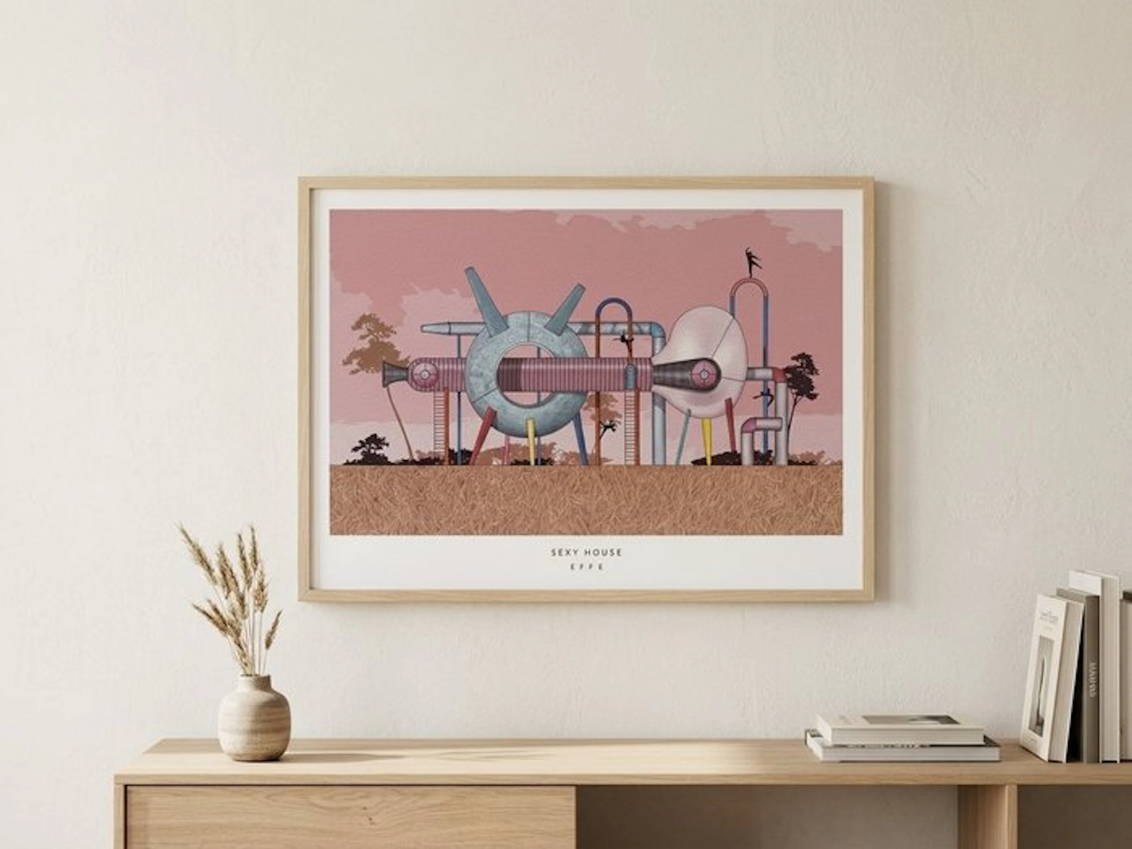 Kiasmo - Francesco Di Dio - Frame - wood and canvas