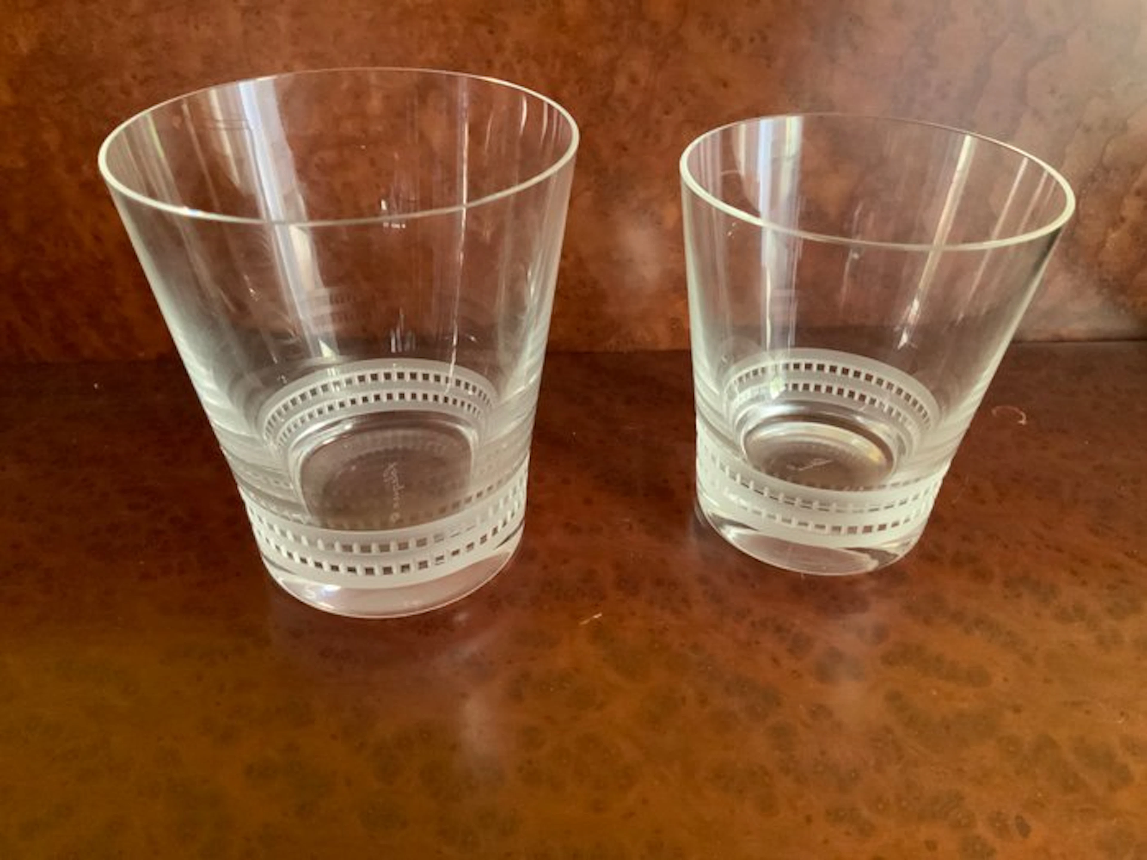 Lalique - Whisky glass (2) - Crystal