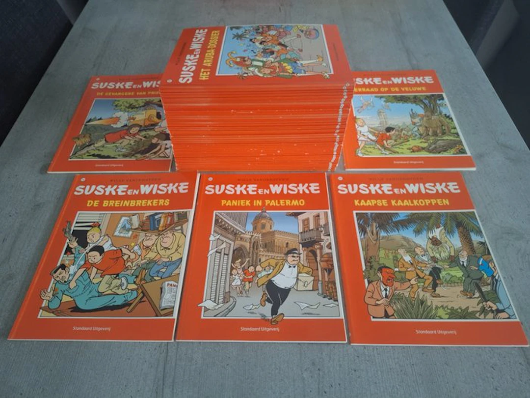 Suske en Wiske 241 t/m 285 - opeenvolgende reeks SC - 45...