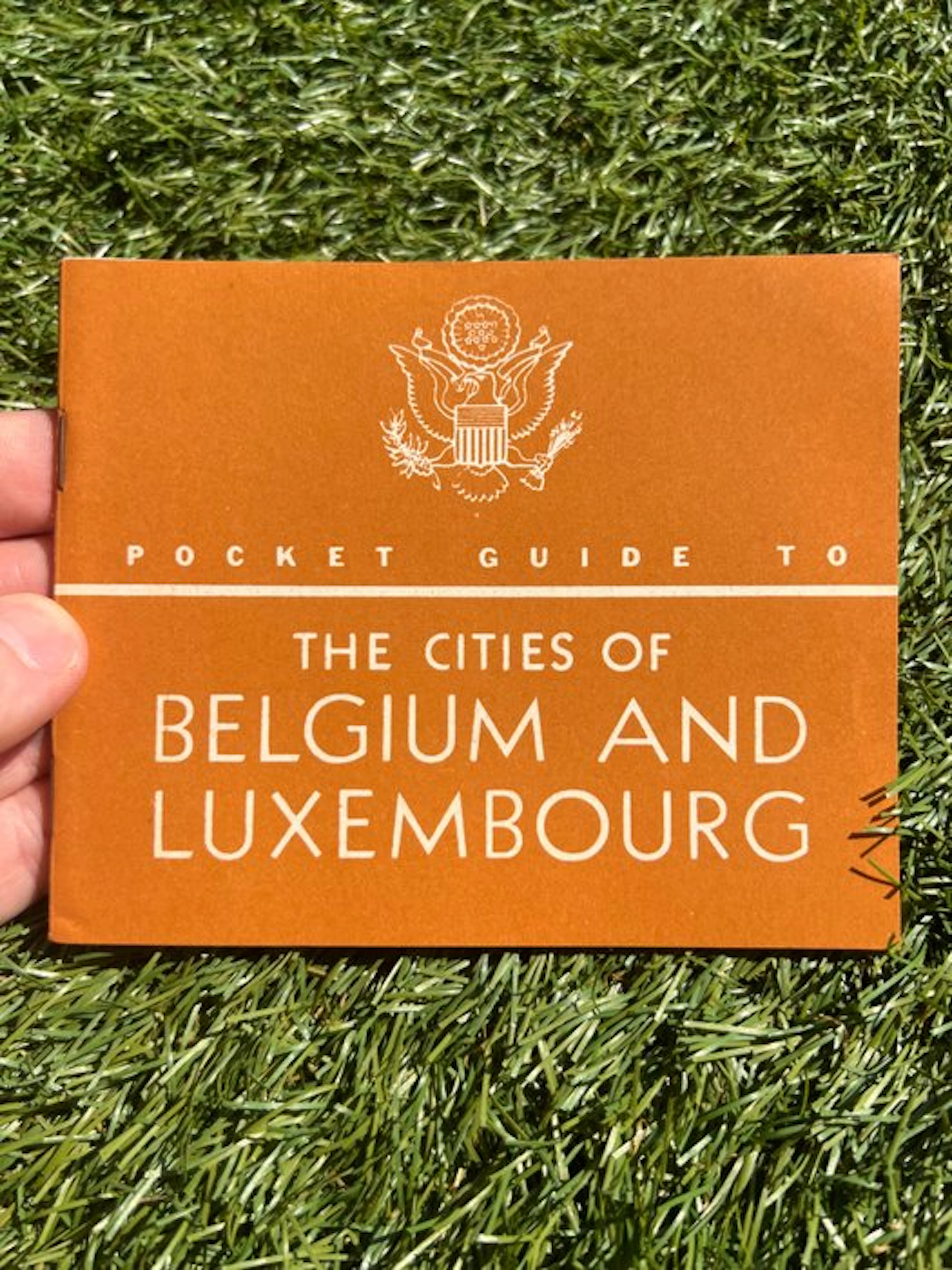 US Army Soldier's Pocket Guide to Belgium / Luxembourg...