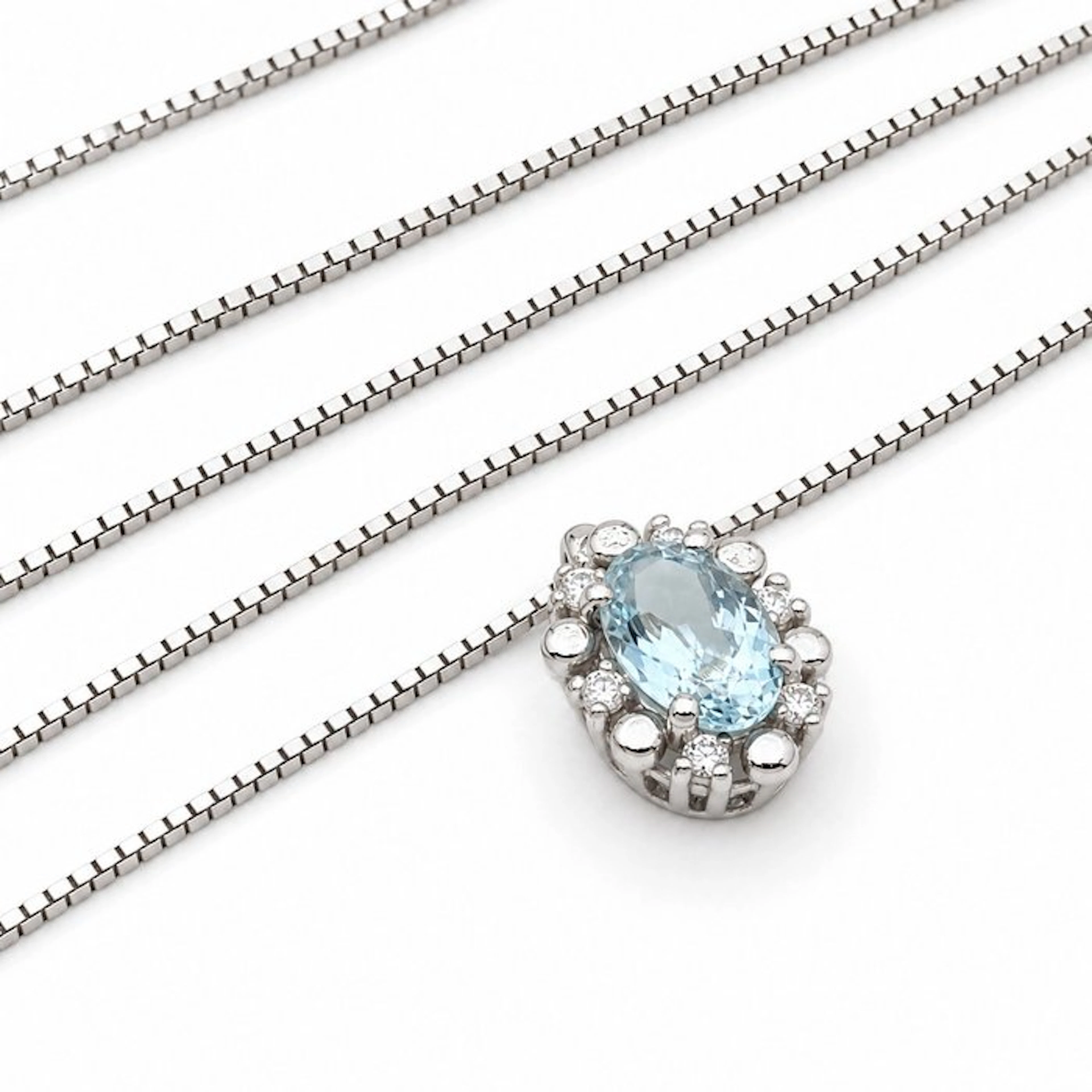 No reserve price - Necklace with pendant - 18 kt